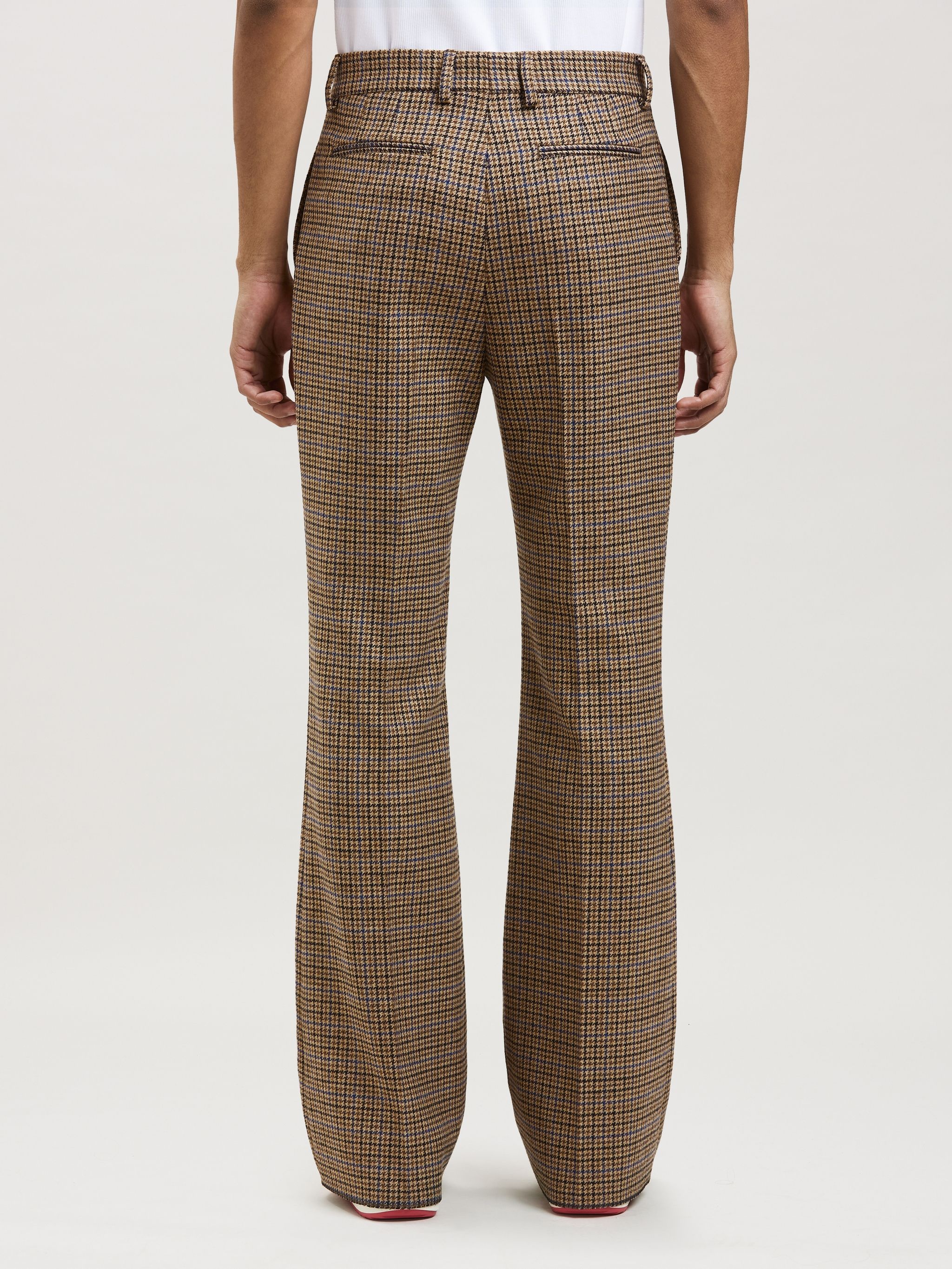 CHECK SUIT PANTS - 5