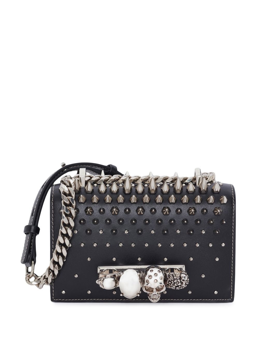 Mini Jewelled satchel bag - 1