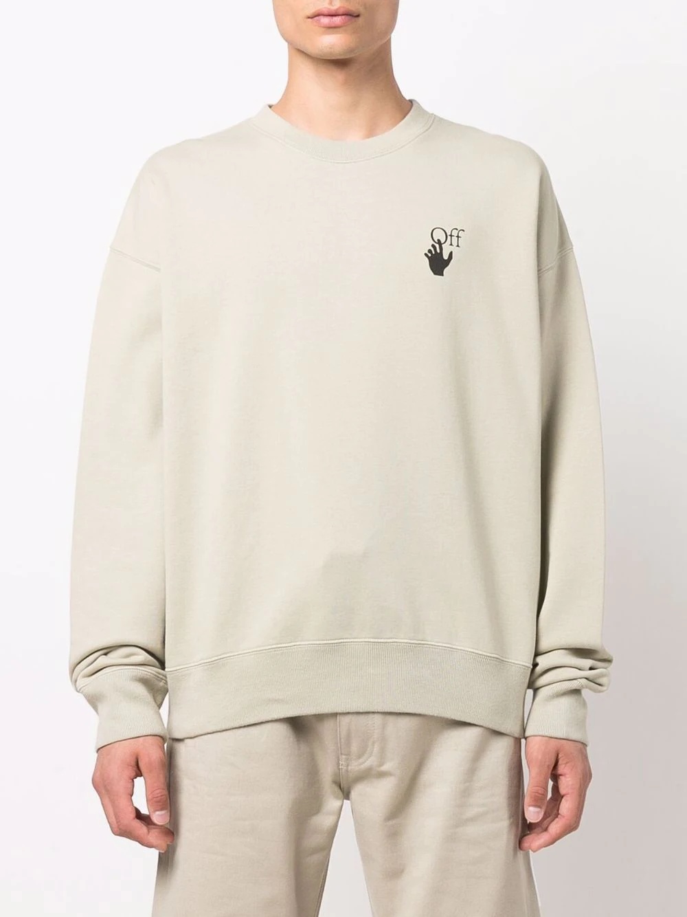 Off logo print Arrows sweatshirt - 3