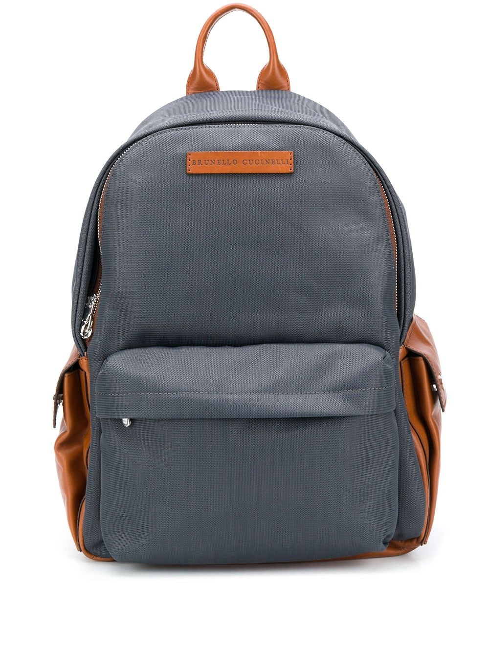 colour block backpack - 1