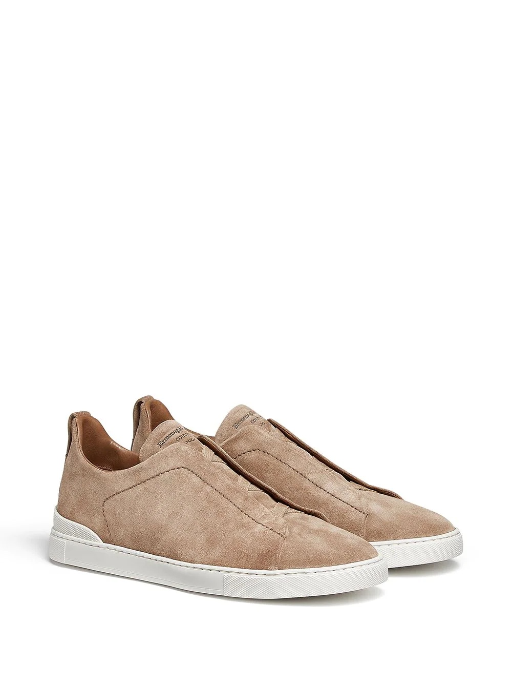 Triple Stitch slip-on sneakers - 4