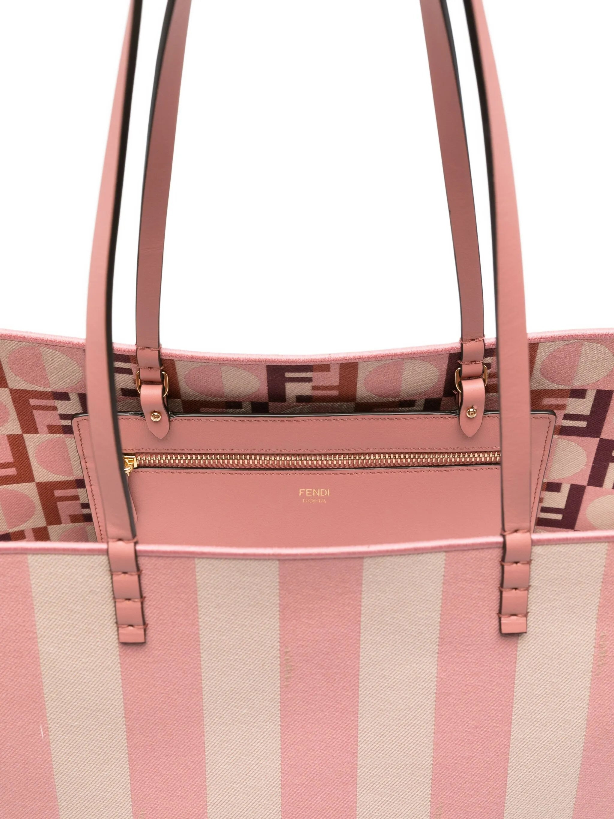 Fendi Large Striped Tote Bag - 3