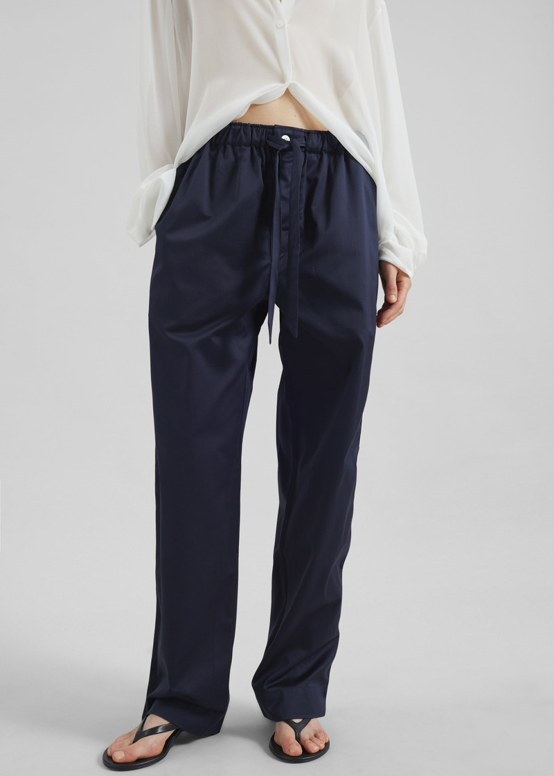 TEKLA Tekla Sateen Pyjama Pants - Chelsea outlook