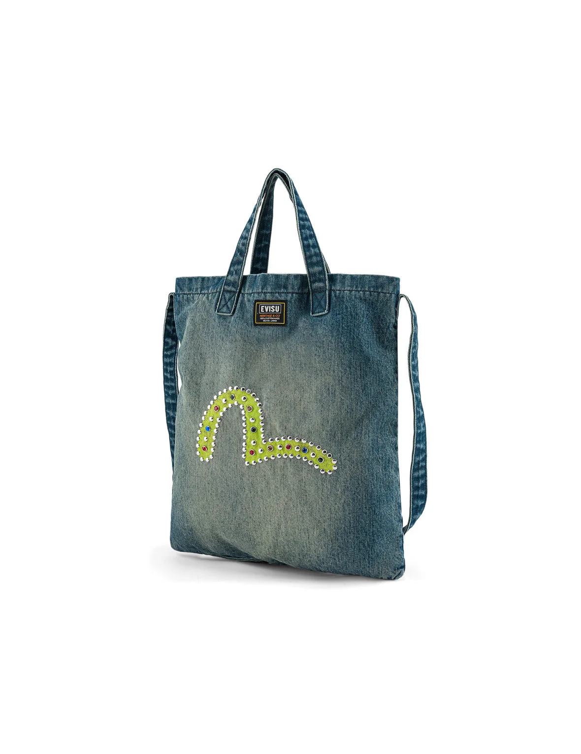 Seagull Denim Tote Bag - 1