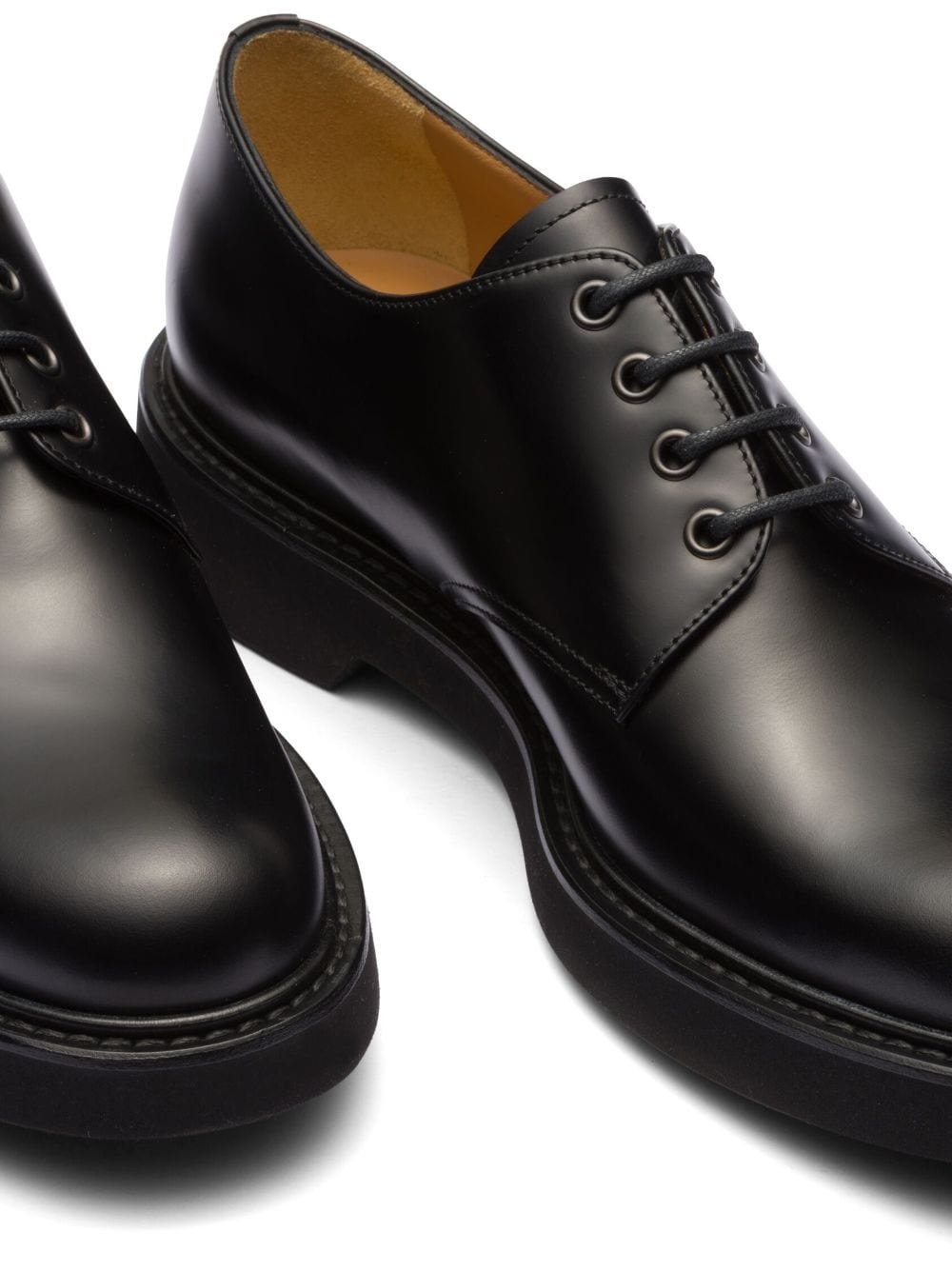Haverhill lace-up leather derby shoes - 3