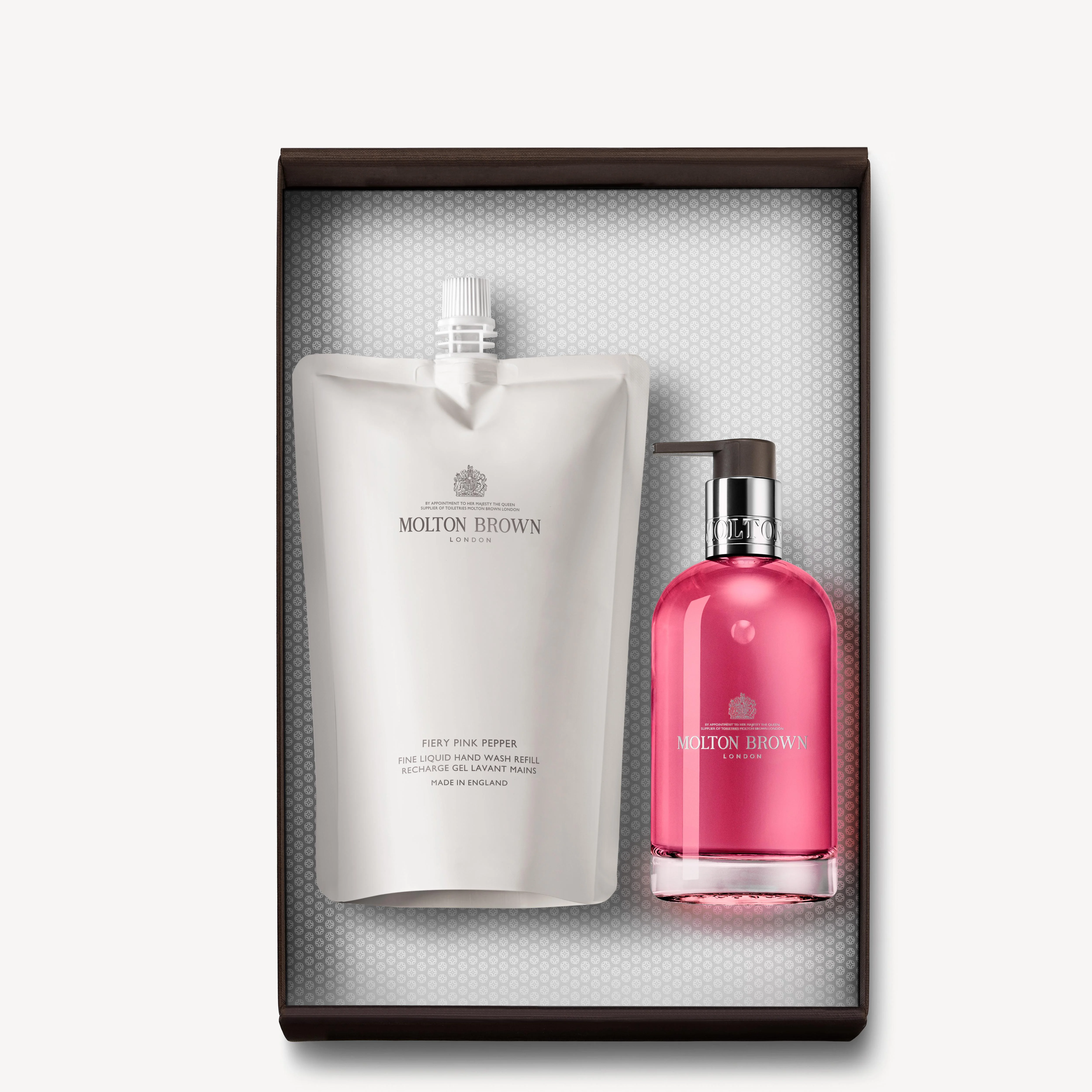 Fiery Pink Pepper Signature Hand Wash Refill Gift Set - 1
