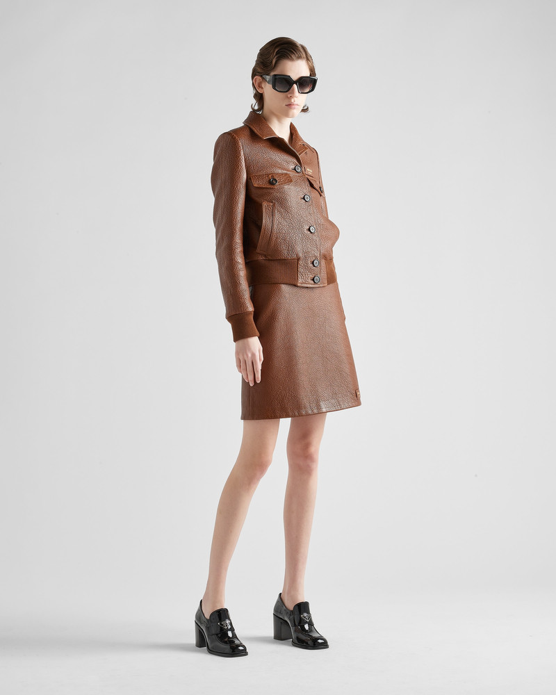 Prada Nappa leather jacket outlook