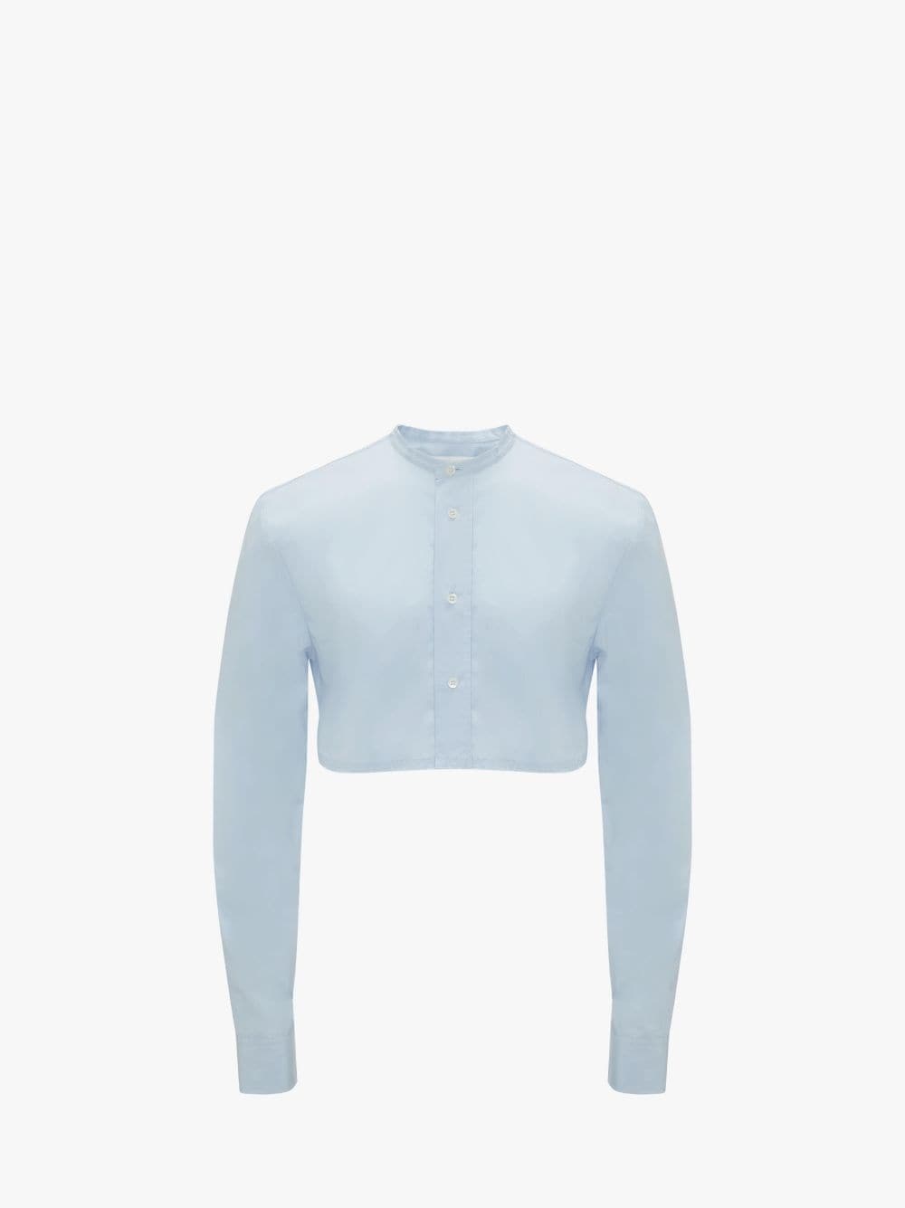 RAW EDGE CROPPED SHIRT - 1
