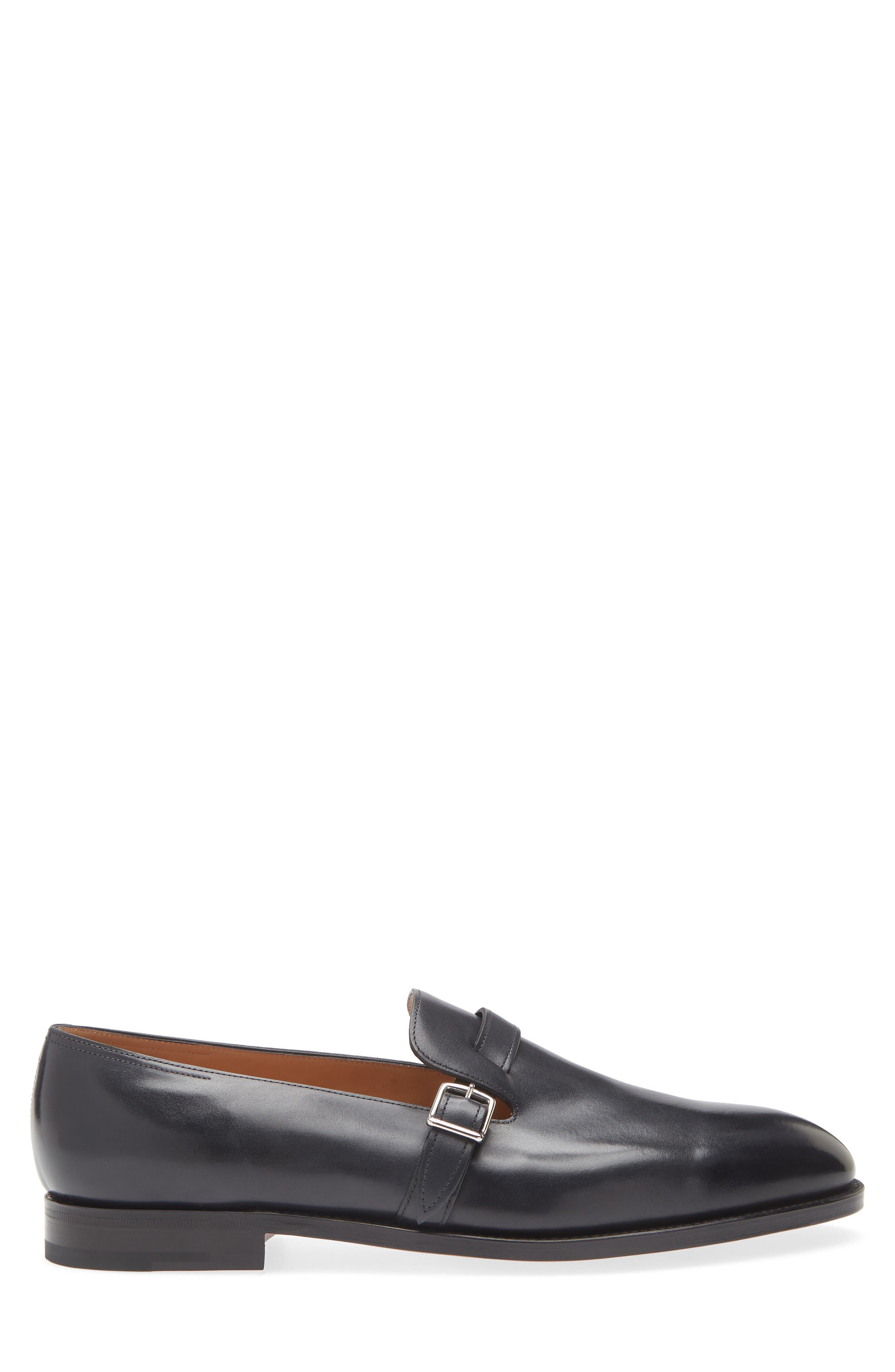 John Lobb Delano II Buckle Loafer in Midnight at Nordstrom - 2