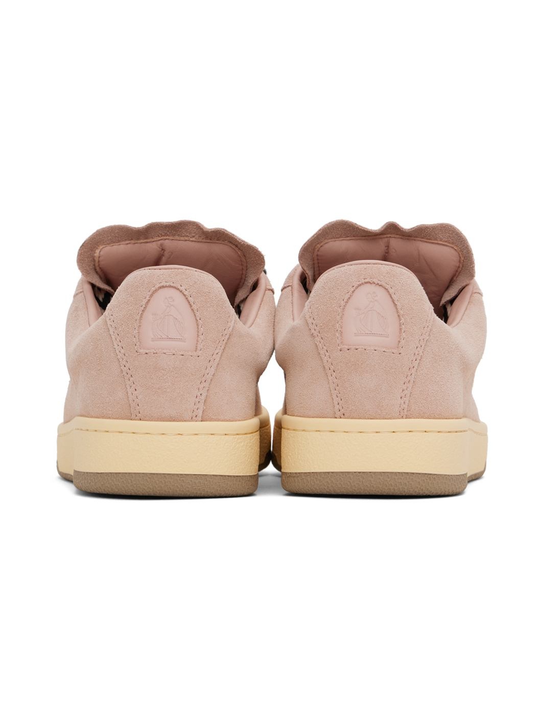 Pink Suede Curb Lite Sneakers - 2
