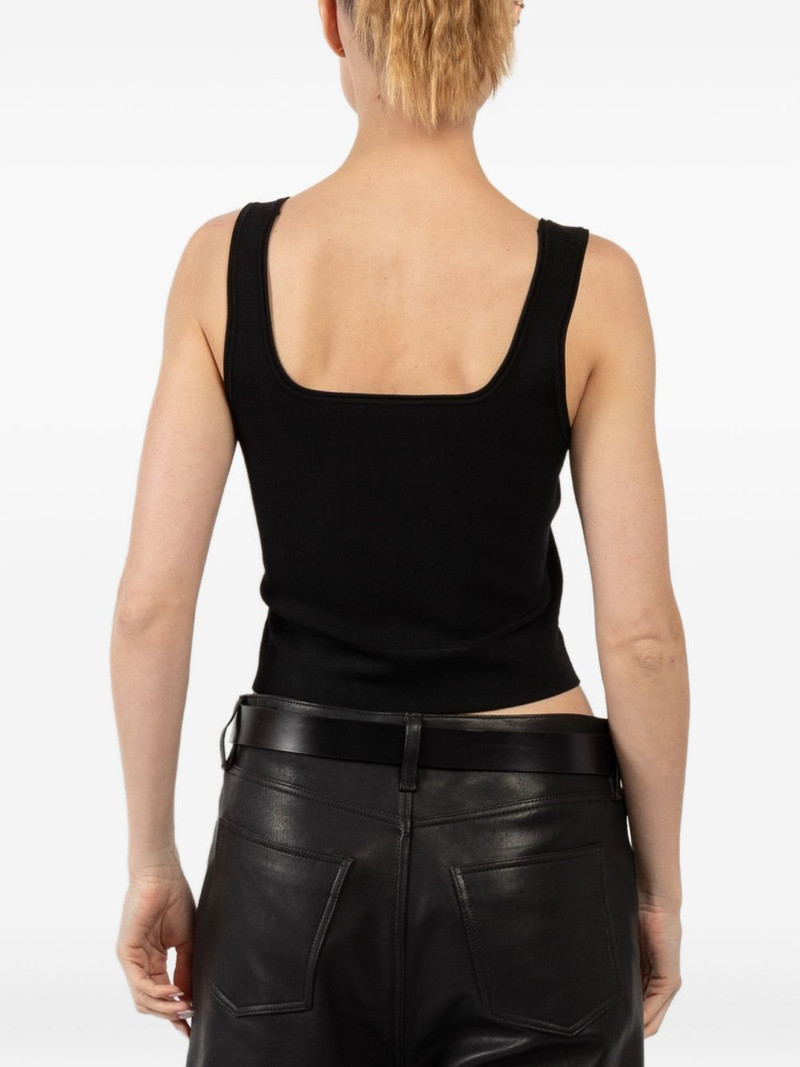 Uri square-neck ribbed top 5