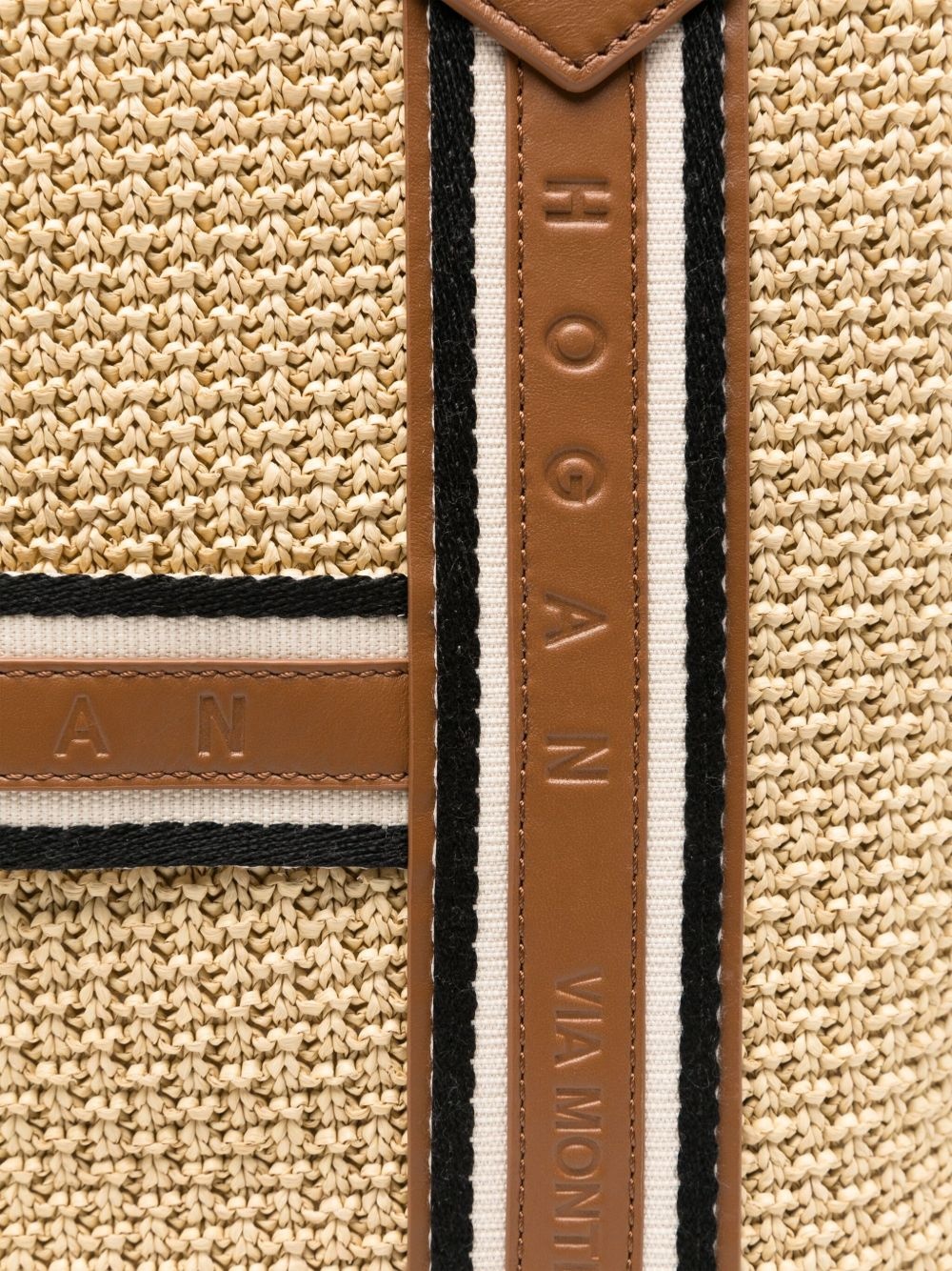 medium Hogan Script tote bag - 4