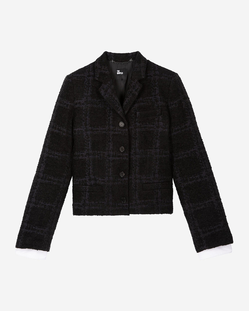 SHORT NAVY SUIT JACKET 1