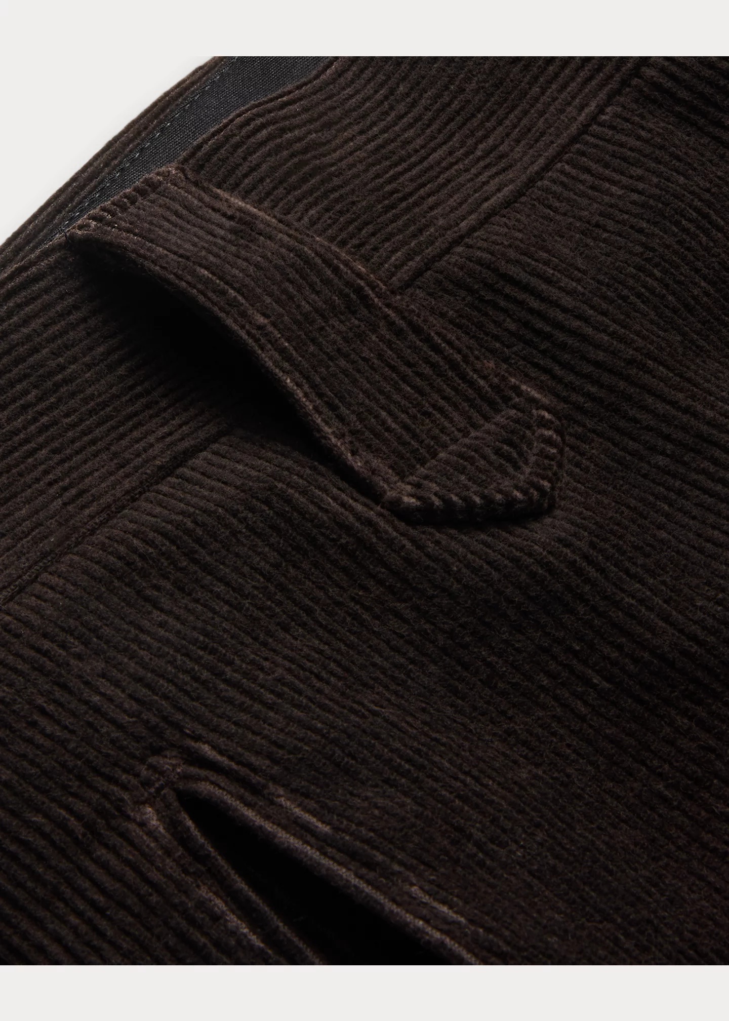 Slim Fit Corduroy Suit Trouser - 7