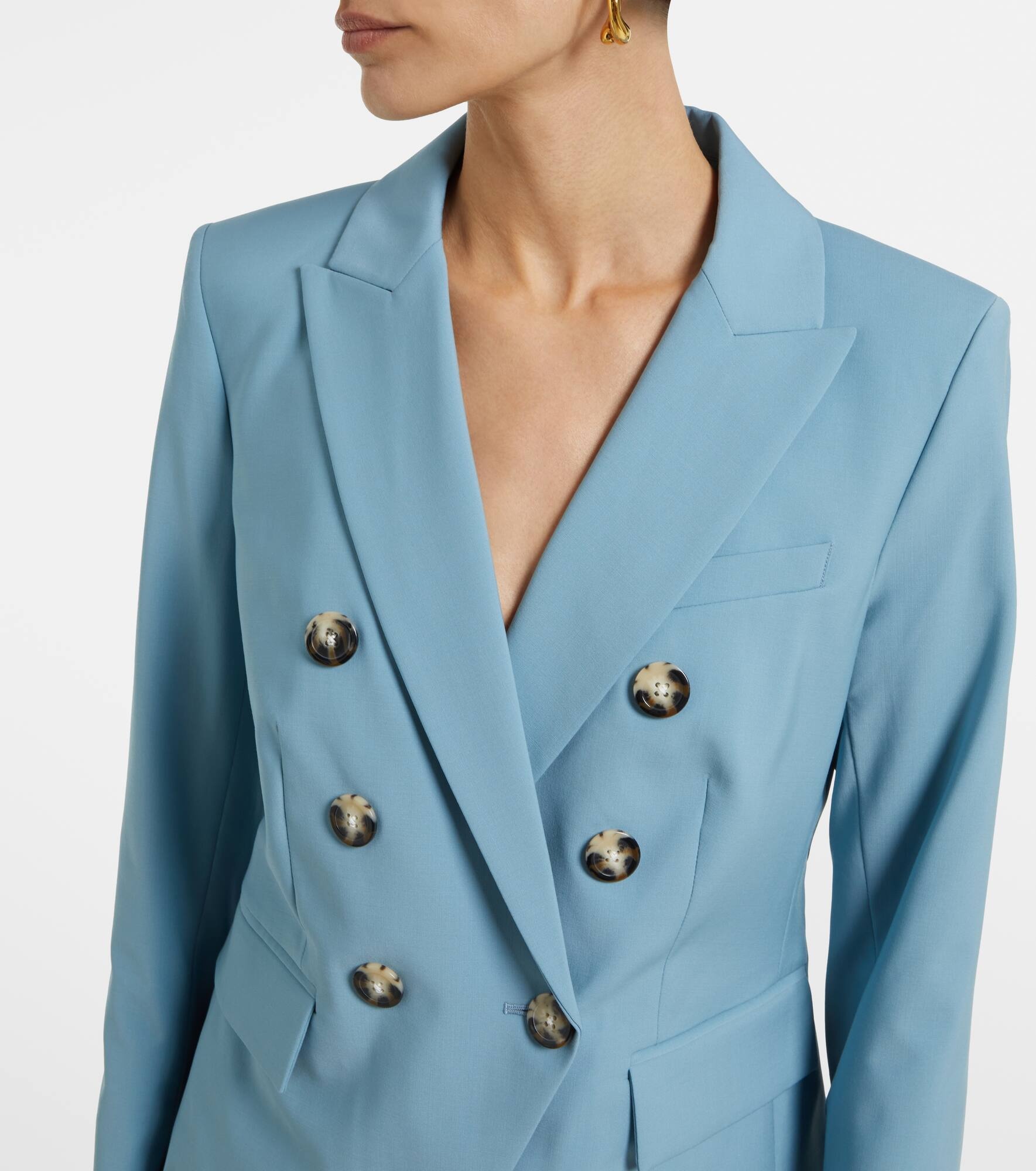 Miller wool-blend blazer - 4