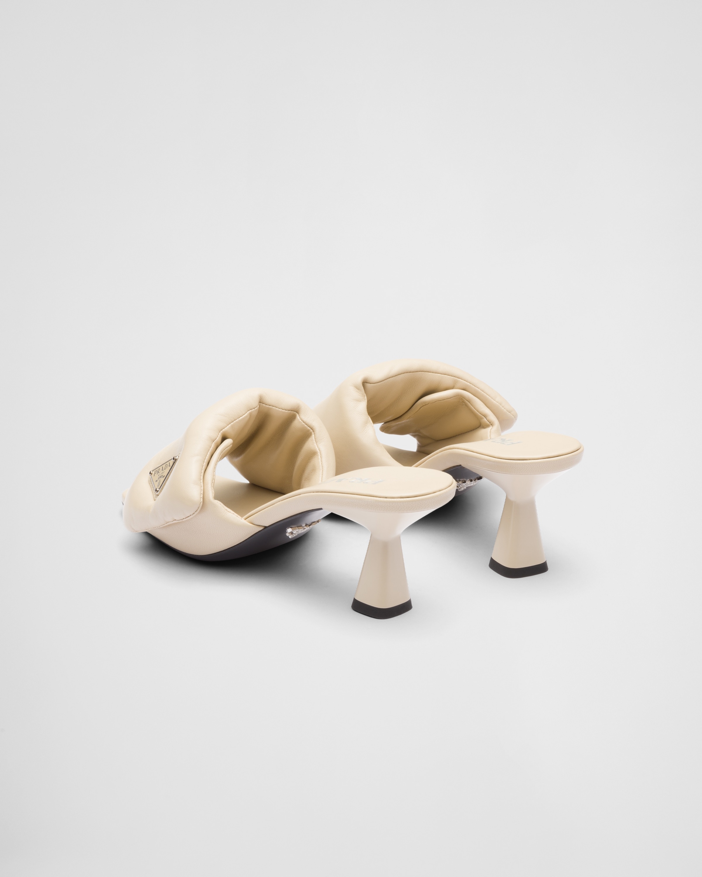 Soft padded nappa sandals - 5
