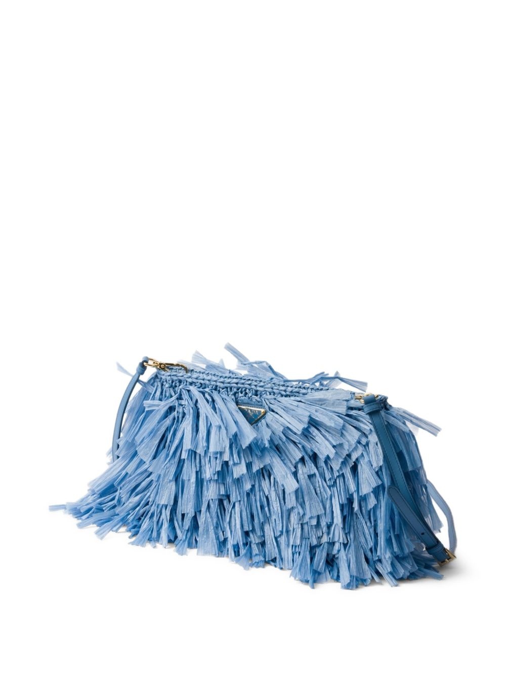 medium fringed clutch bag - 3