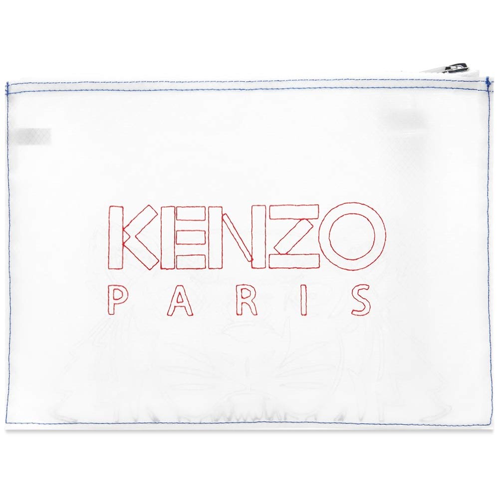 Kenzo Tiger See Through Nylon Large Pouch - 2