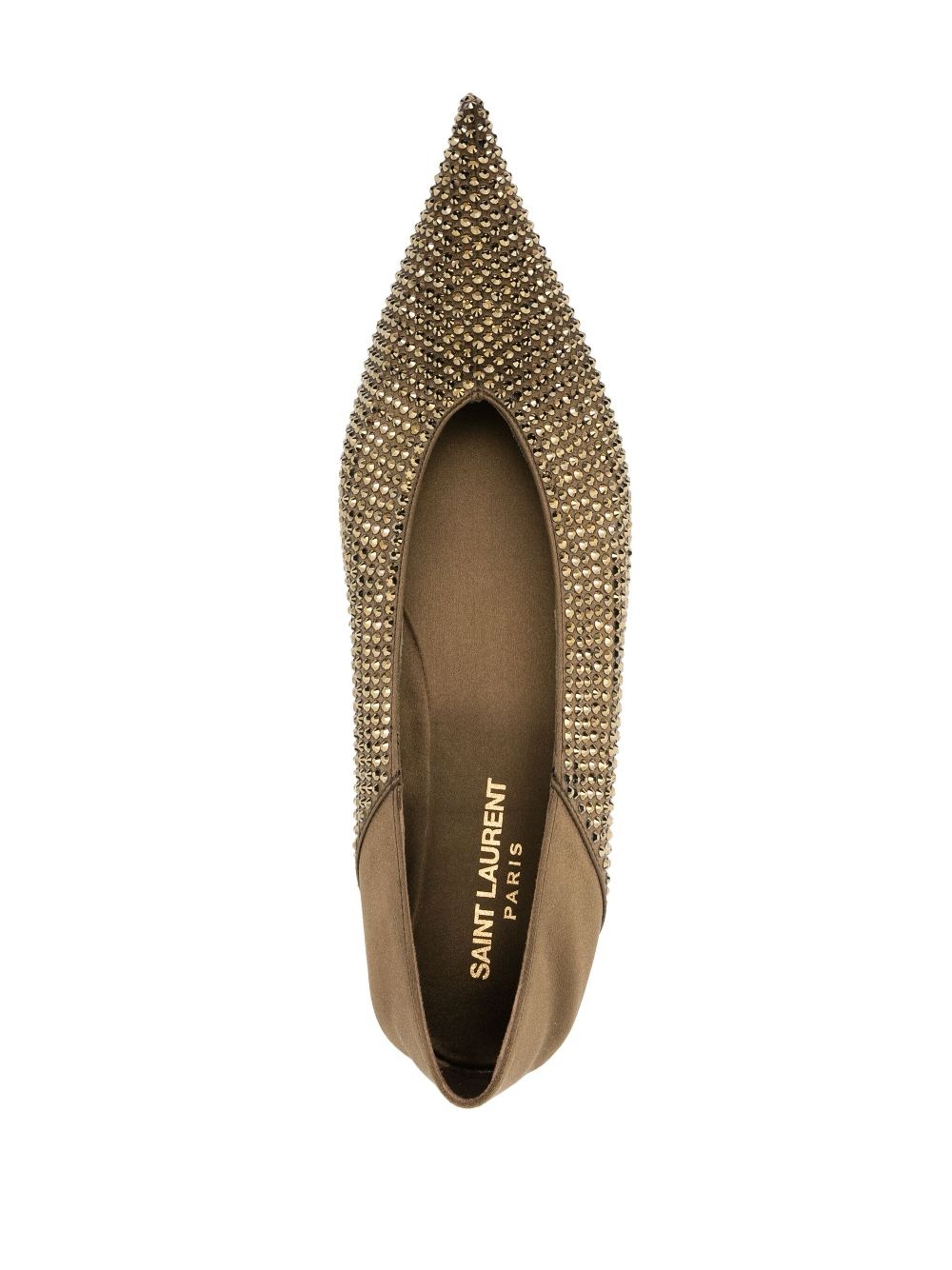 Nour crystal-embellished slippers - 4