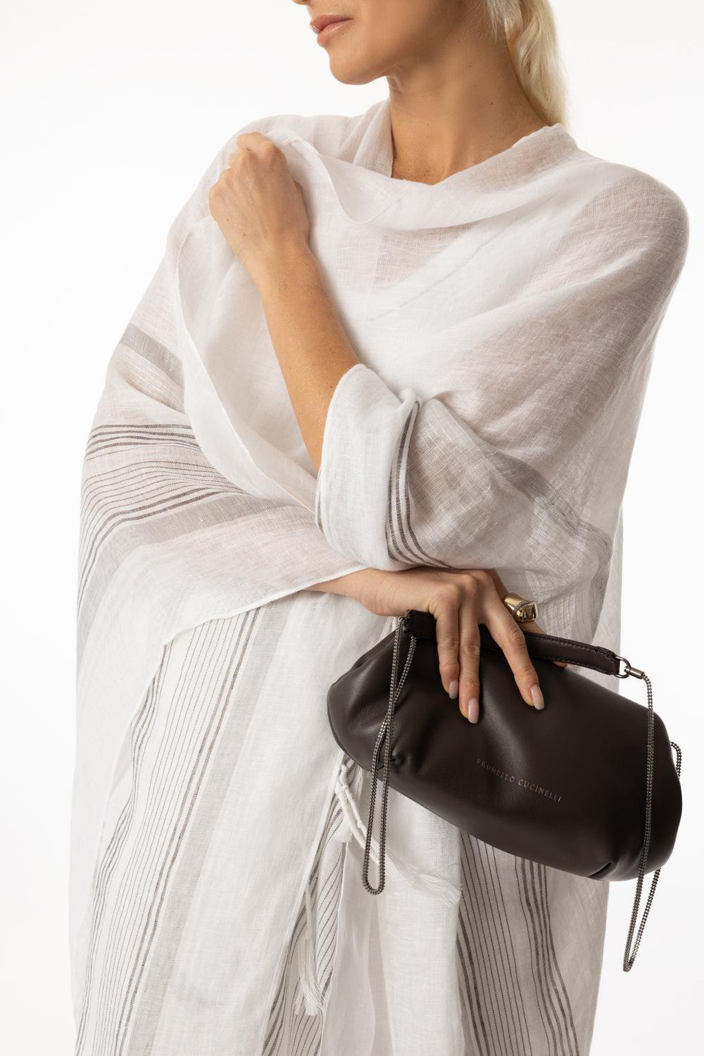 Long Lurex Poncho - 3