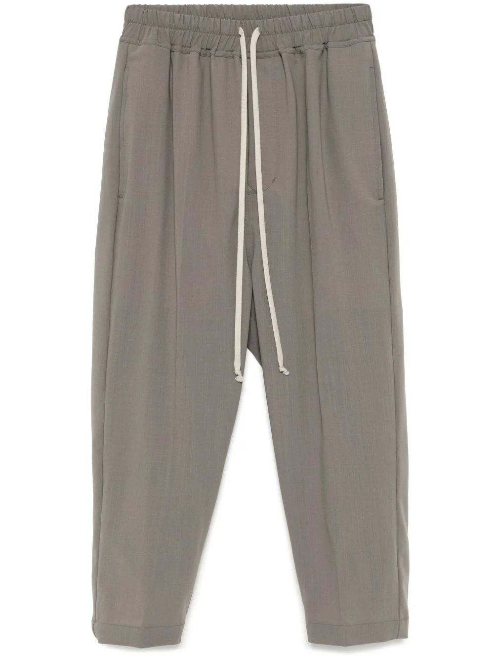 drawstring astaires cropped trousers - 1