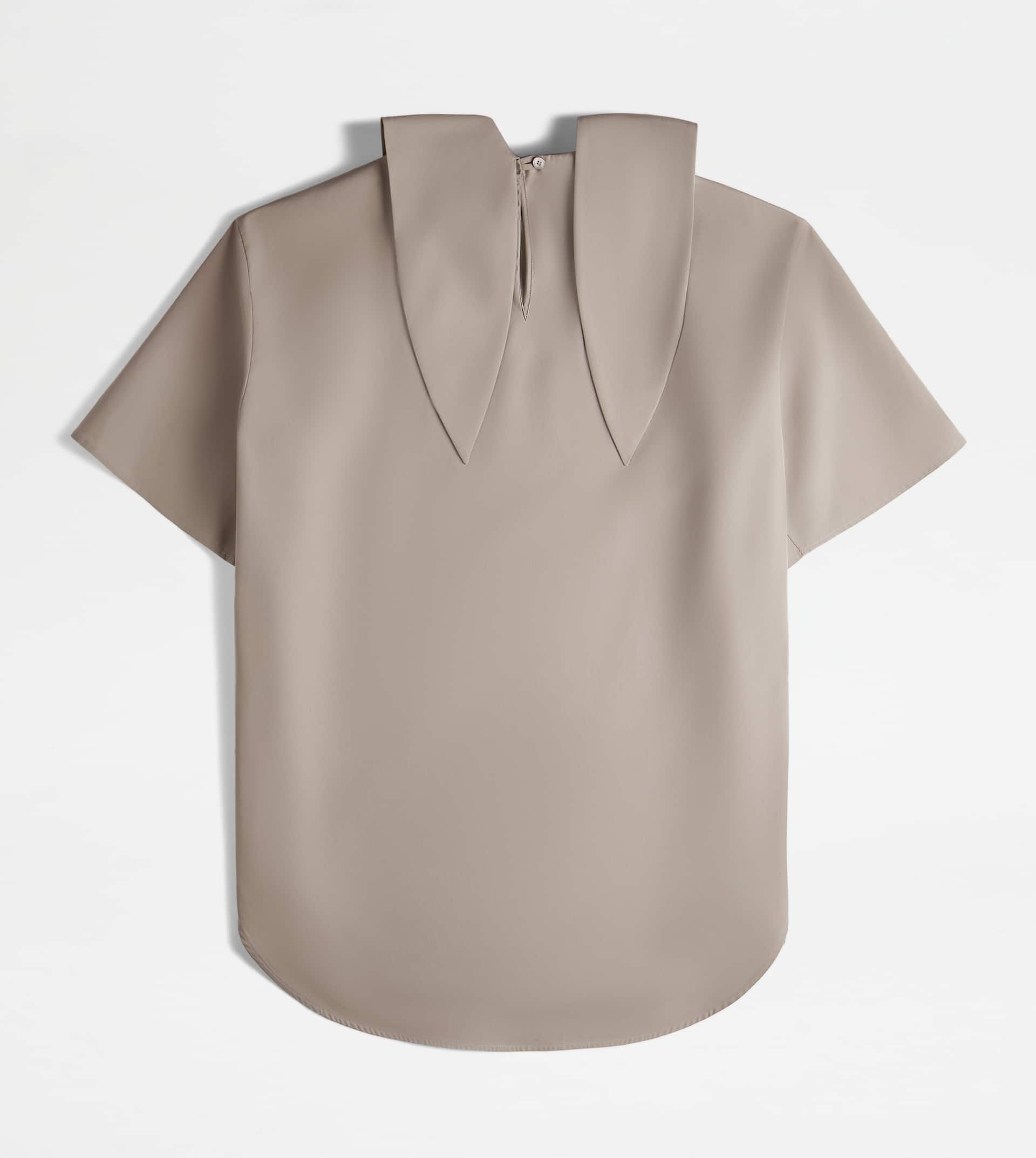 COTTON SHIRT - GREY - 2