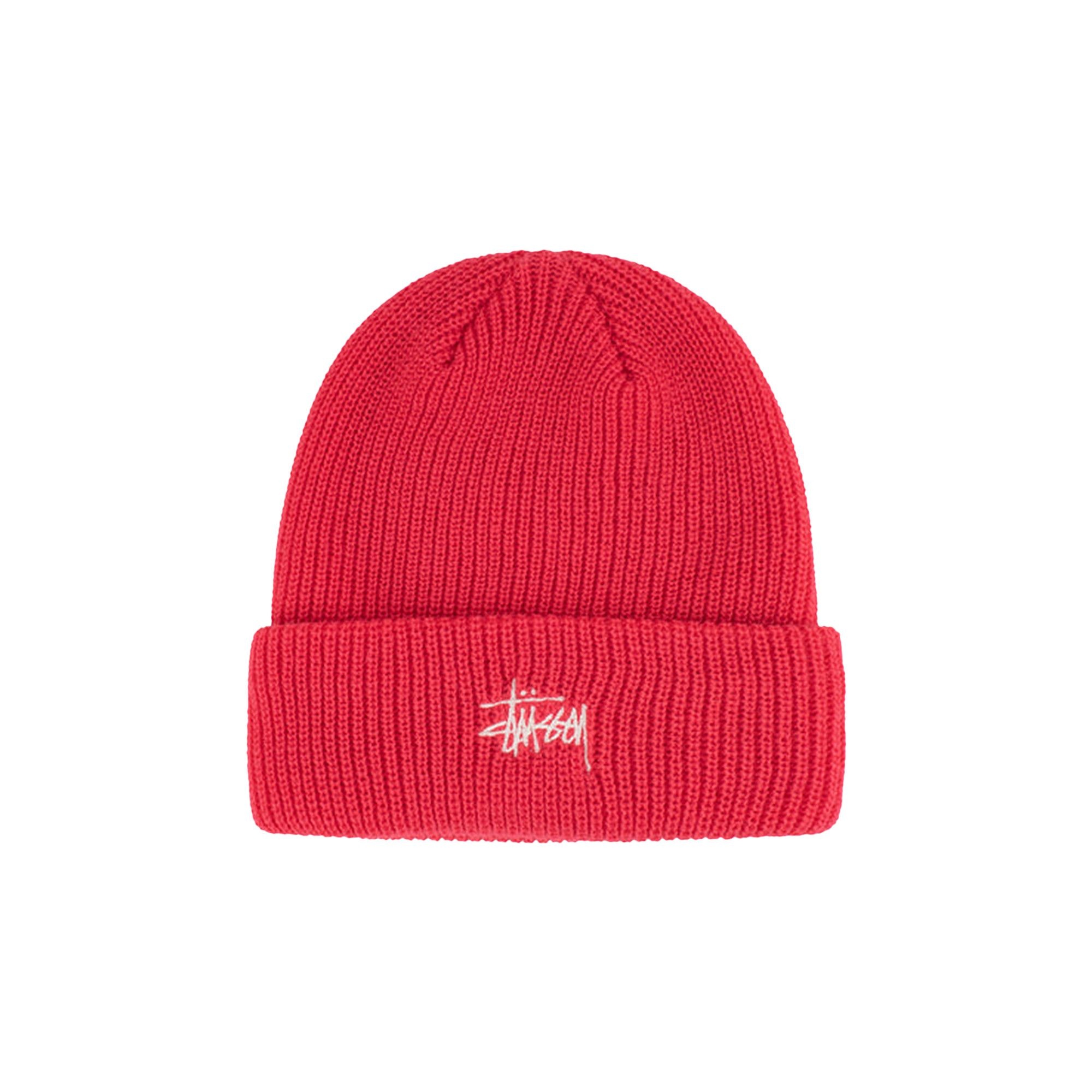 Stussy Basic Cuff Beanie 'Hot Pink' - 1