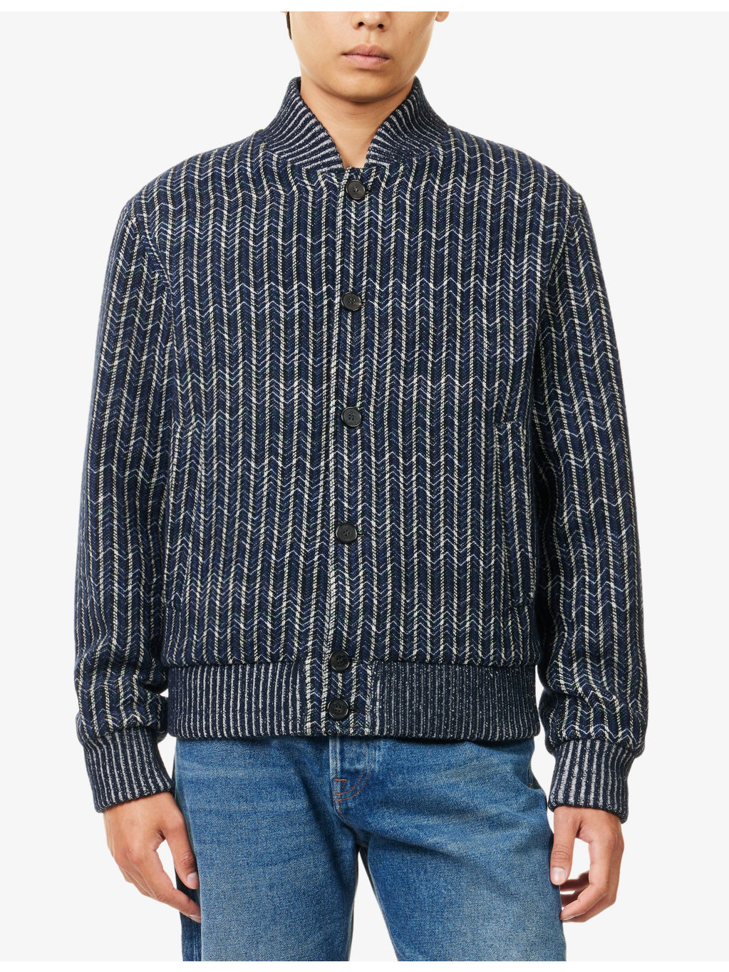 Missoni Knitted Bomber Jacket - 3