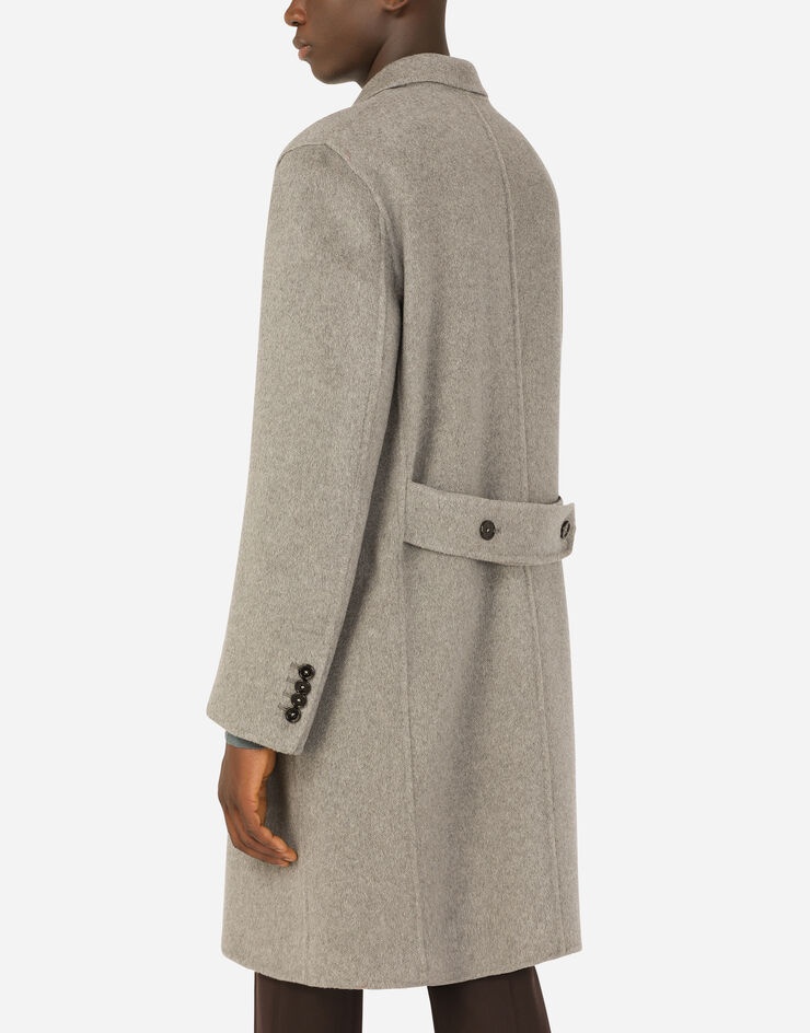 Double-breasted double cashmere coat - 5