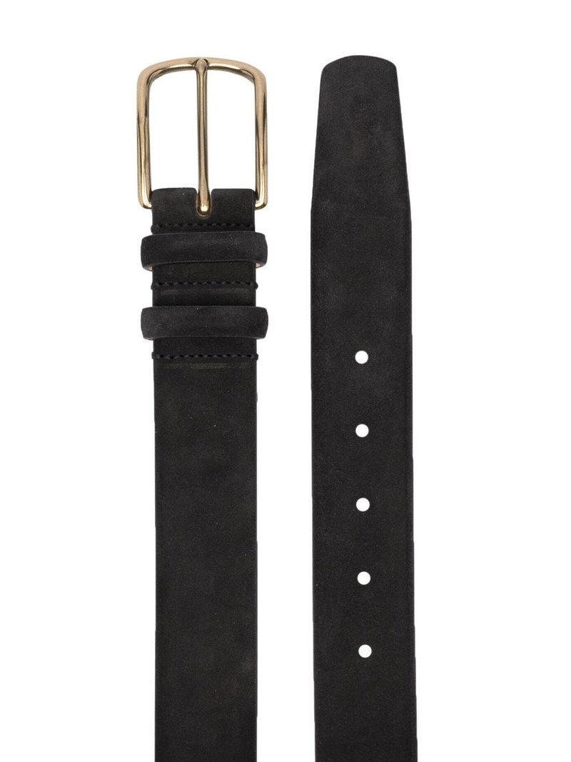 OFFICINE CREATIVE suede buckle belt outlook