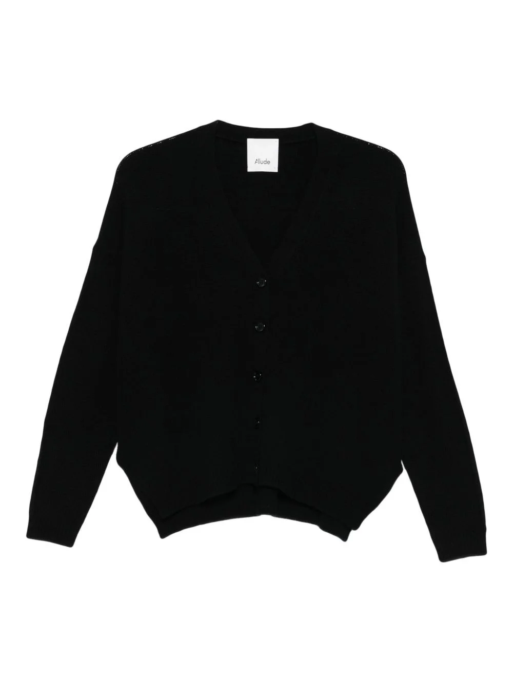 button-front cashmere cardigan - 1