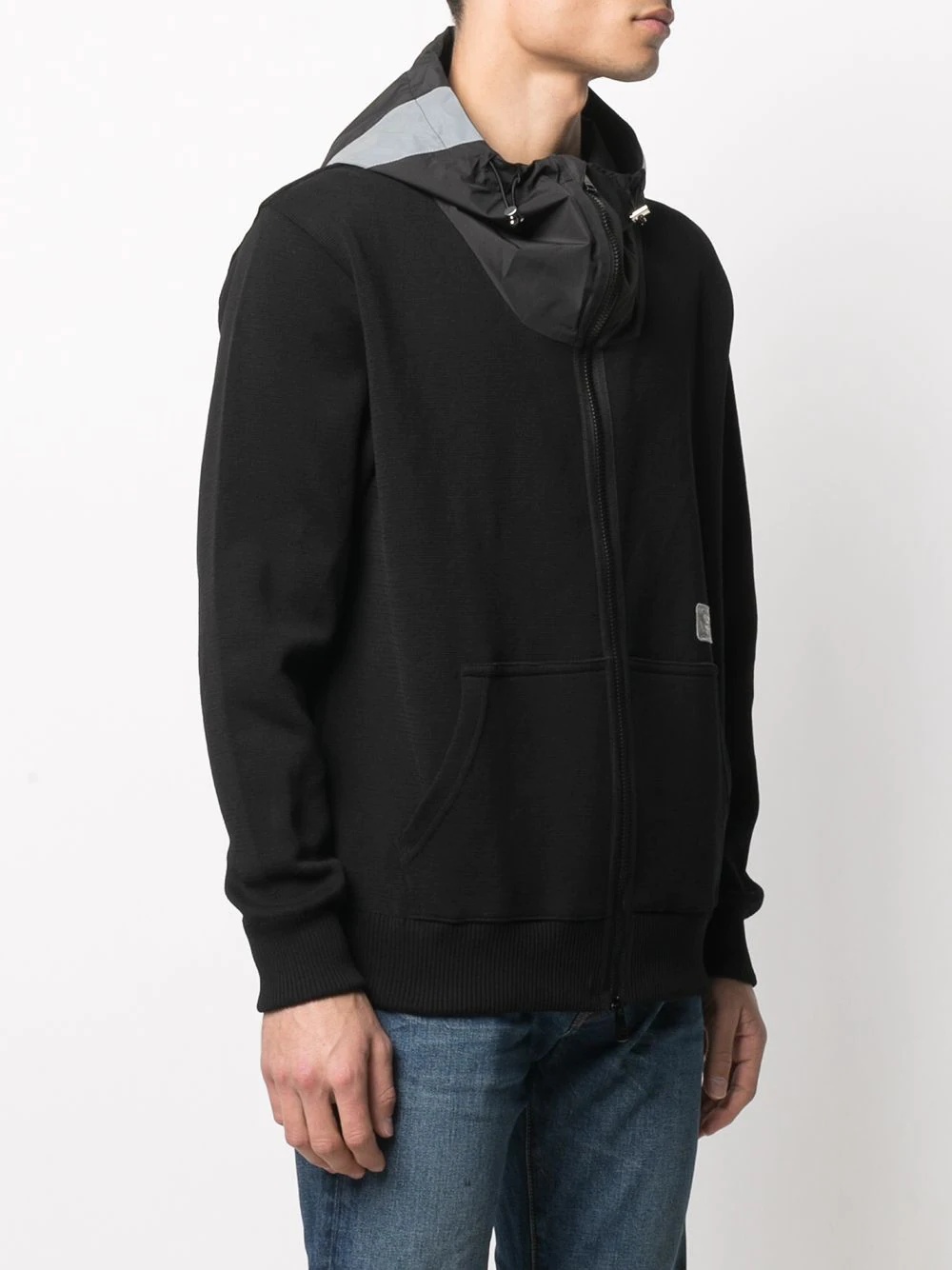 zipped hooded jacket - 3