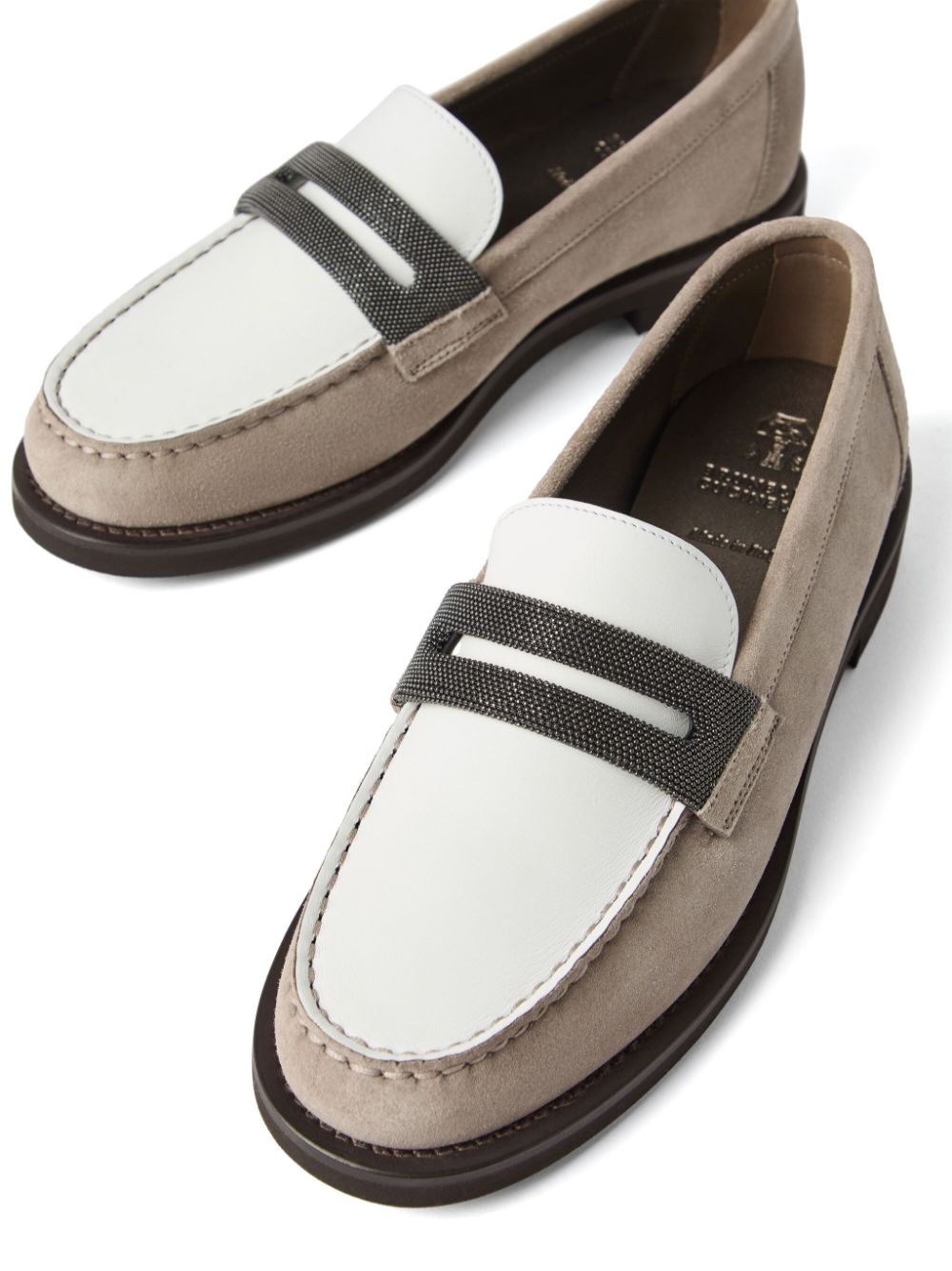 suede loafers - 4