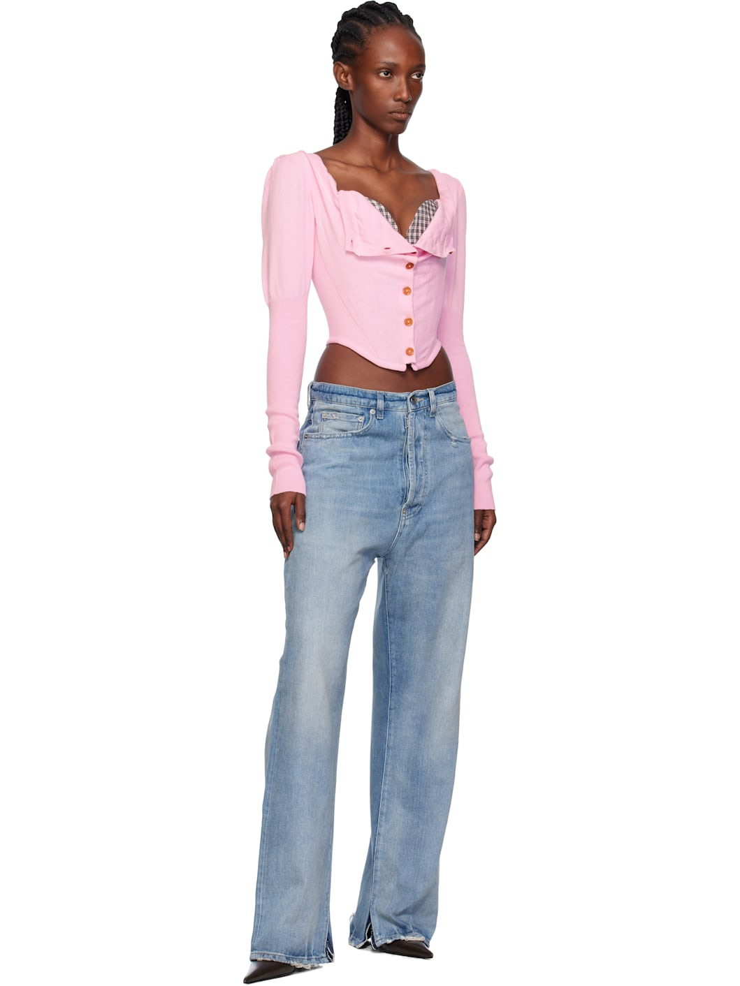 Pink Bea Corset Blouse - 5