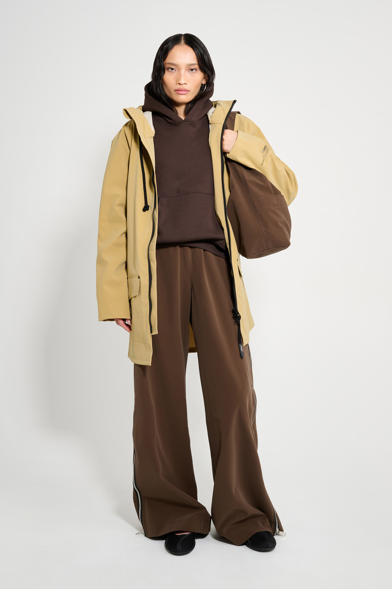 Stockholm Patch Raincoat Sand 1