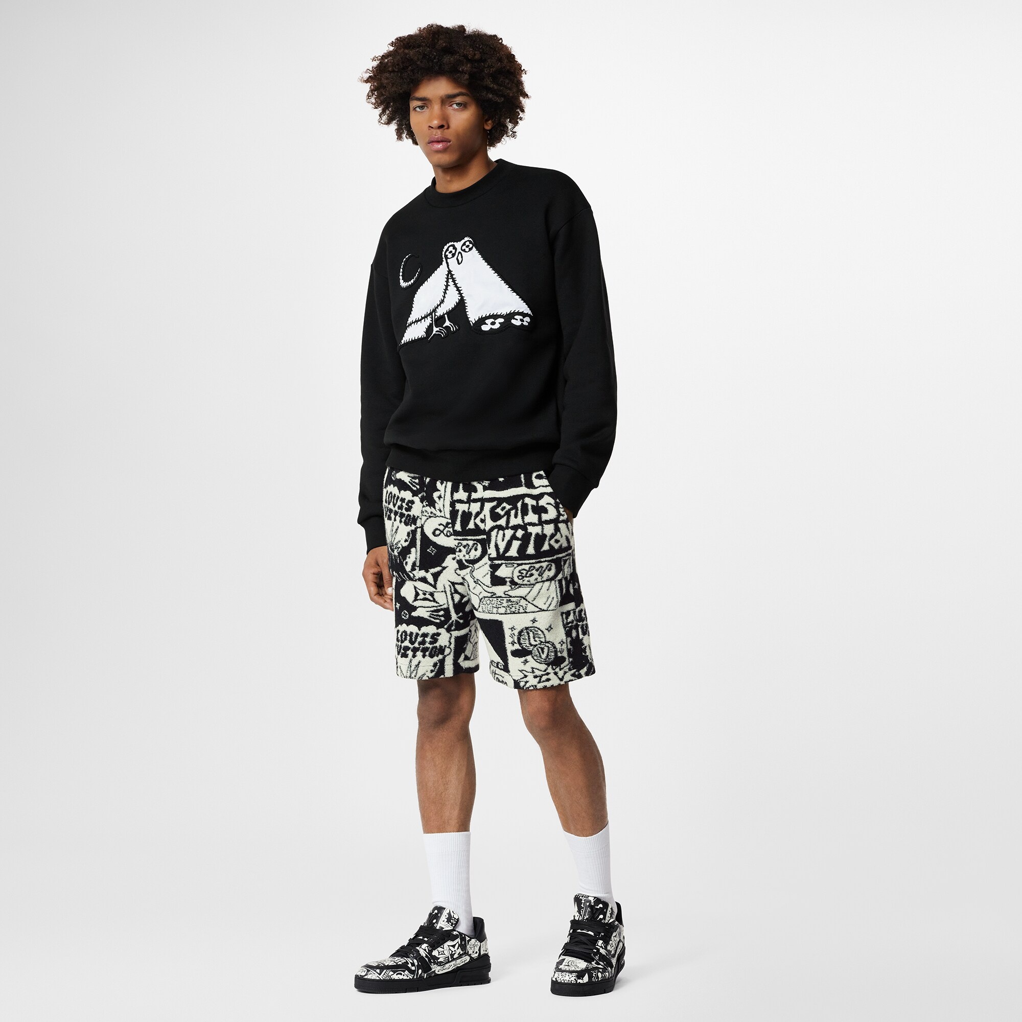 LV Comics Fleece Short - 2