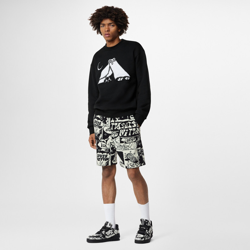 Louis Vuitton LV Comics Fleece Short outlook
