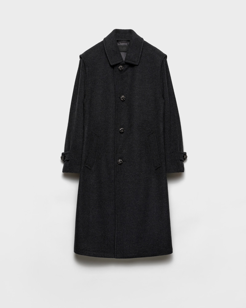 Wool and cashmere coat 1