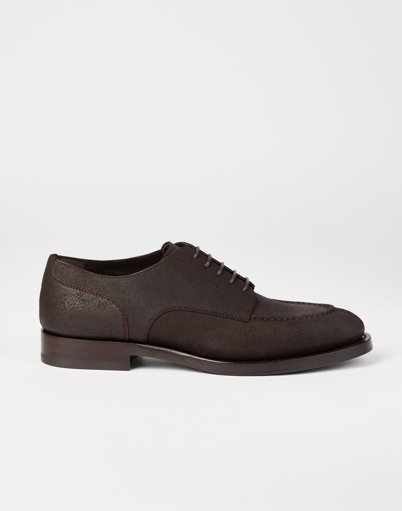 Oiled suede derbys 5