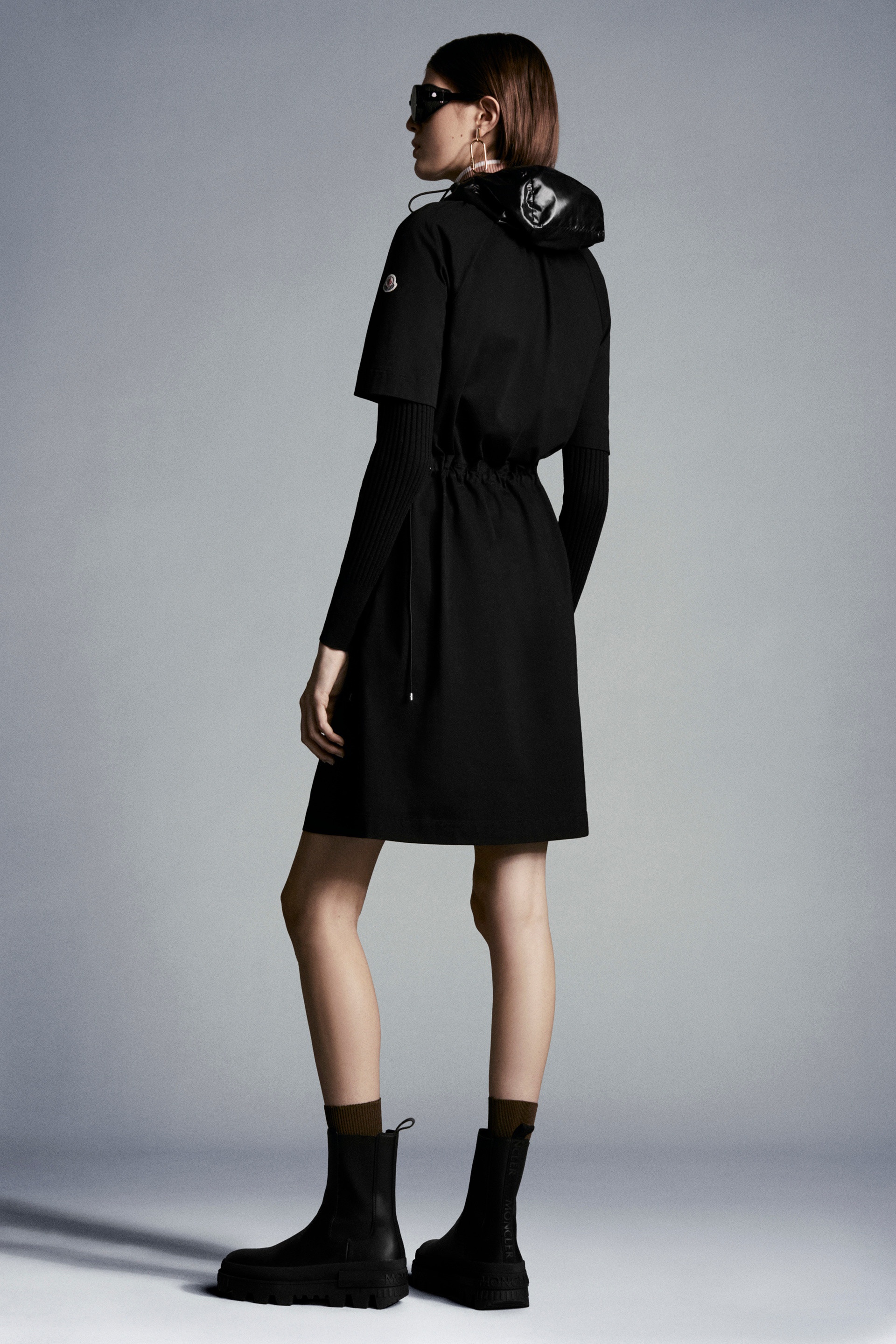 Dress With Drawcord - 6