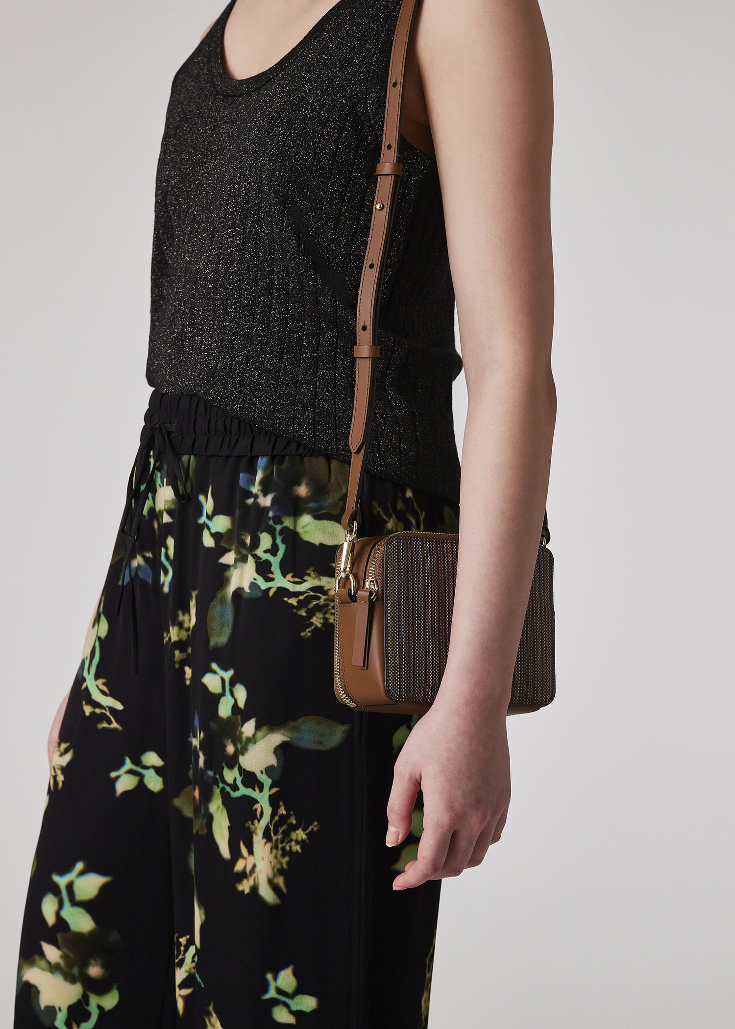 Women's 'Signature Stripe' Canvas Camera Bag - 8