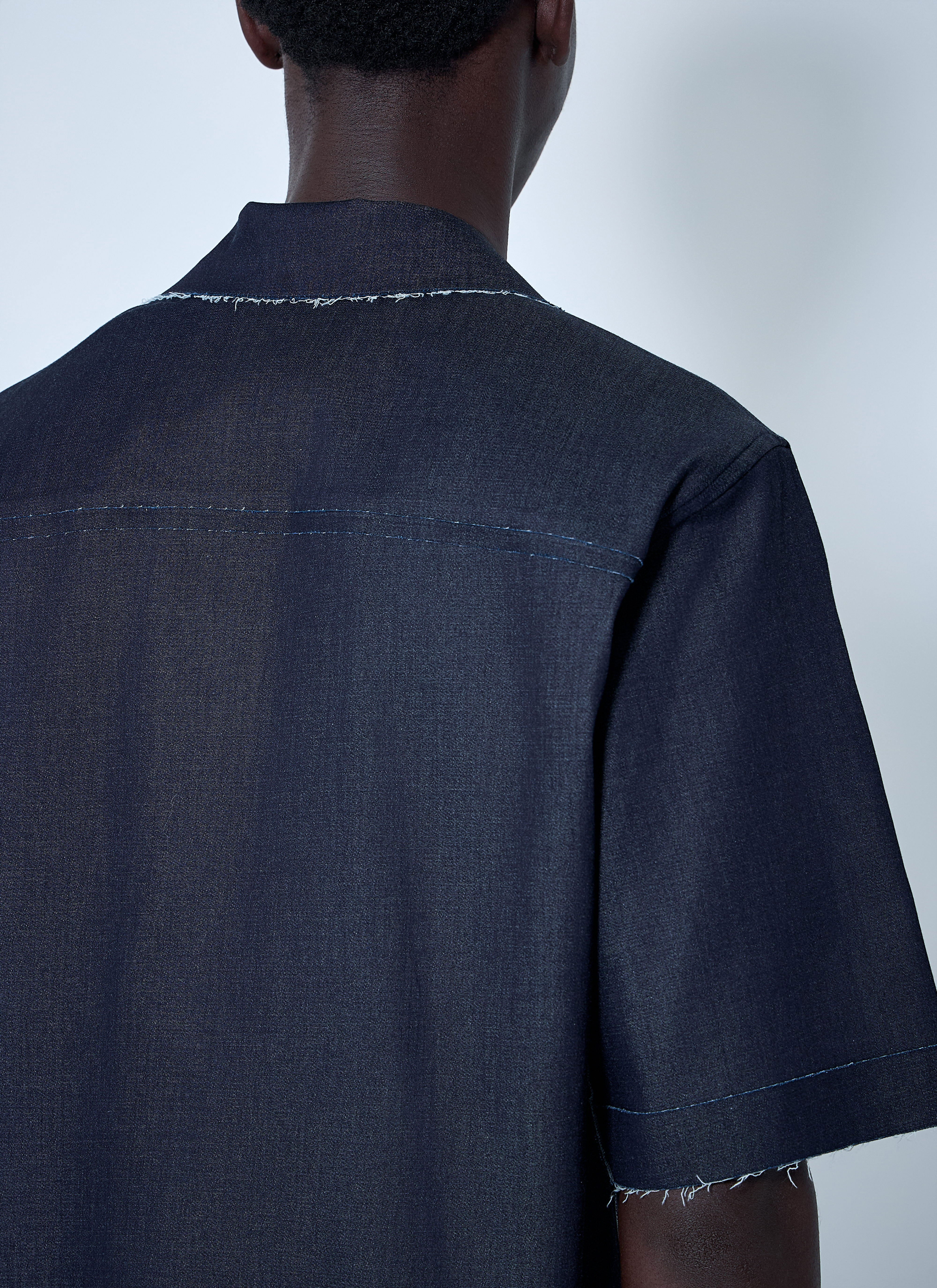 Marni Men Denim Bowling Shirt - 6