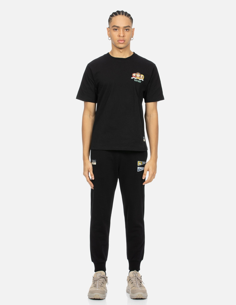 EVISU DARUMA DAICOCK PRINT REGULAR FIT SWEATPANTS outlook