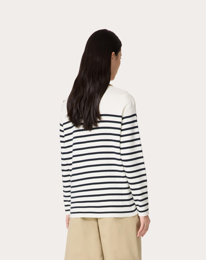 EMBROIDERED COTTON SWEATER 4