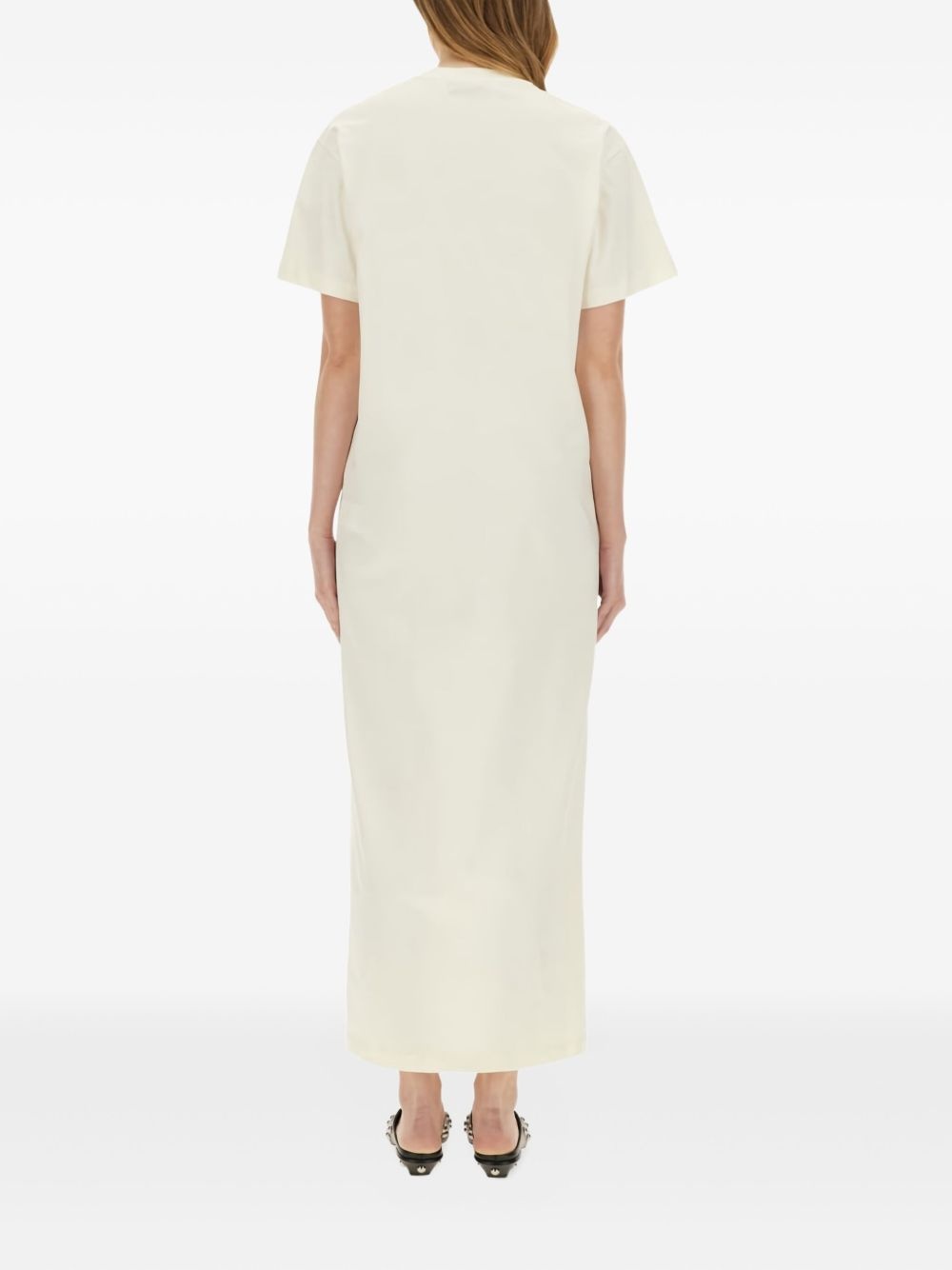 slit-hem tee dress - 3