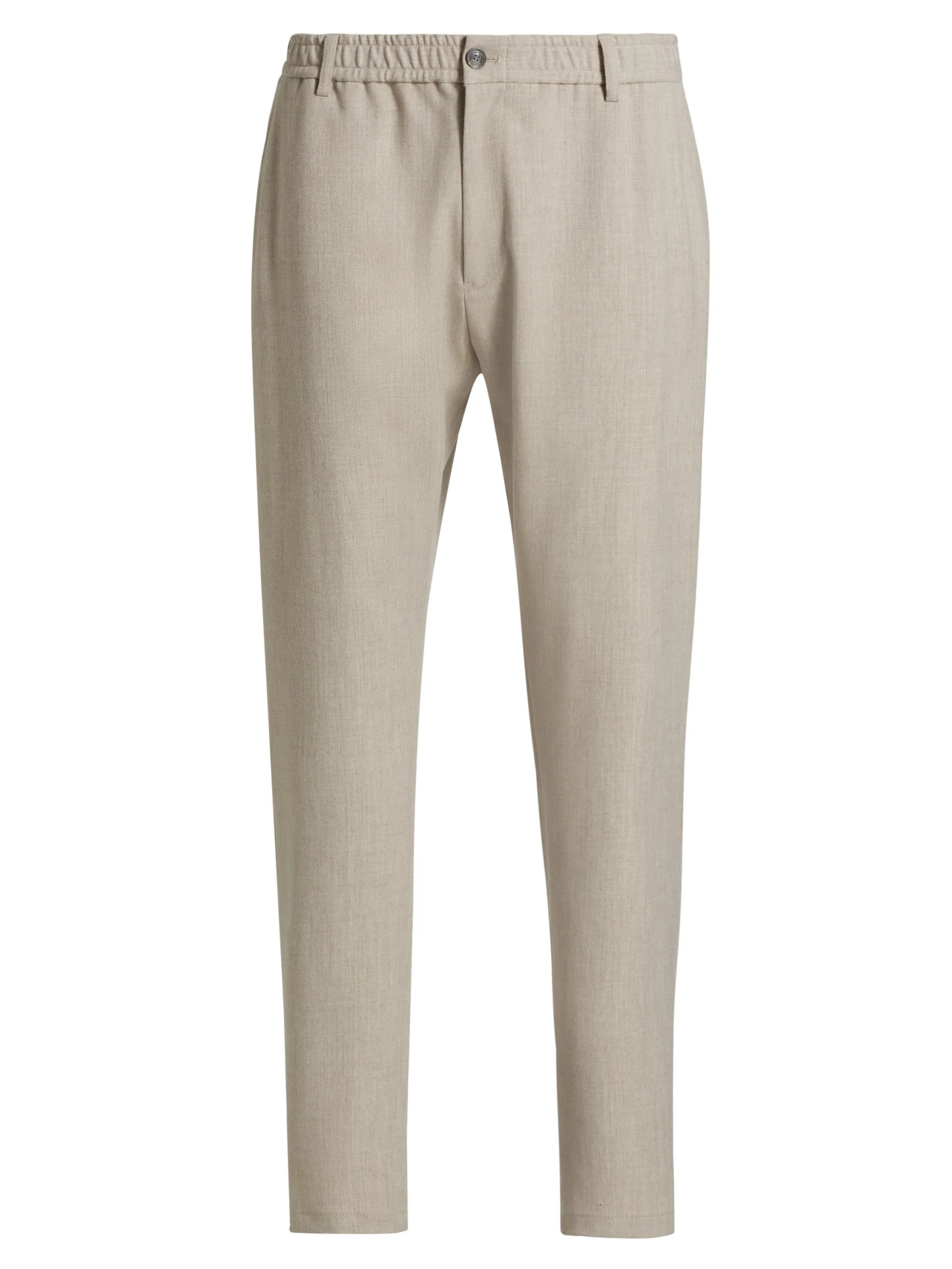 Men's Stretch Gabardine Pants - Ivory Tan - 1