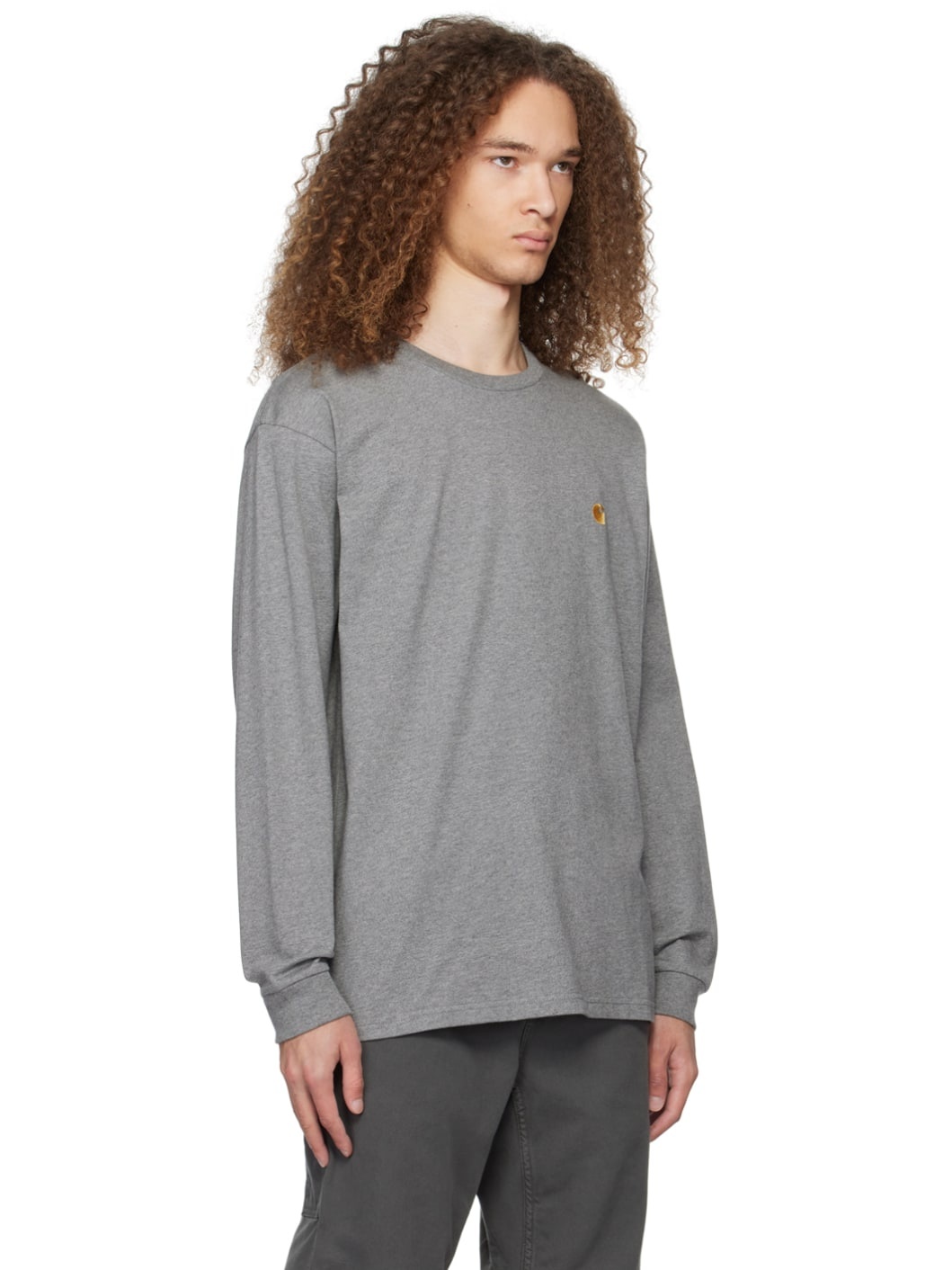 Gray Chase Long Sleeve T-Shirt - 2