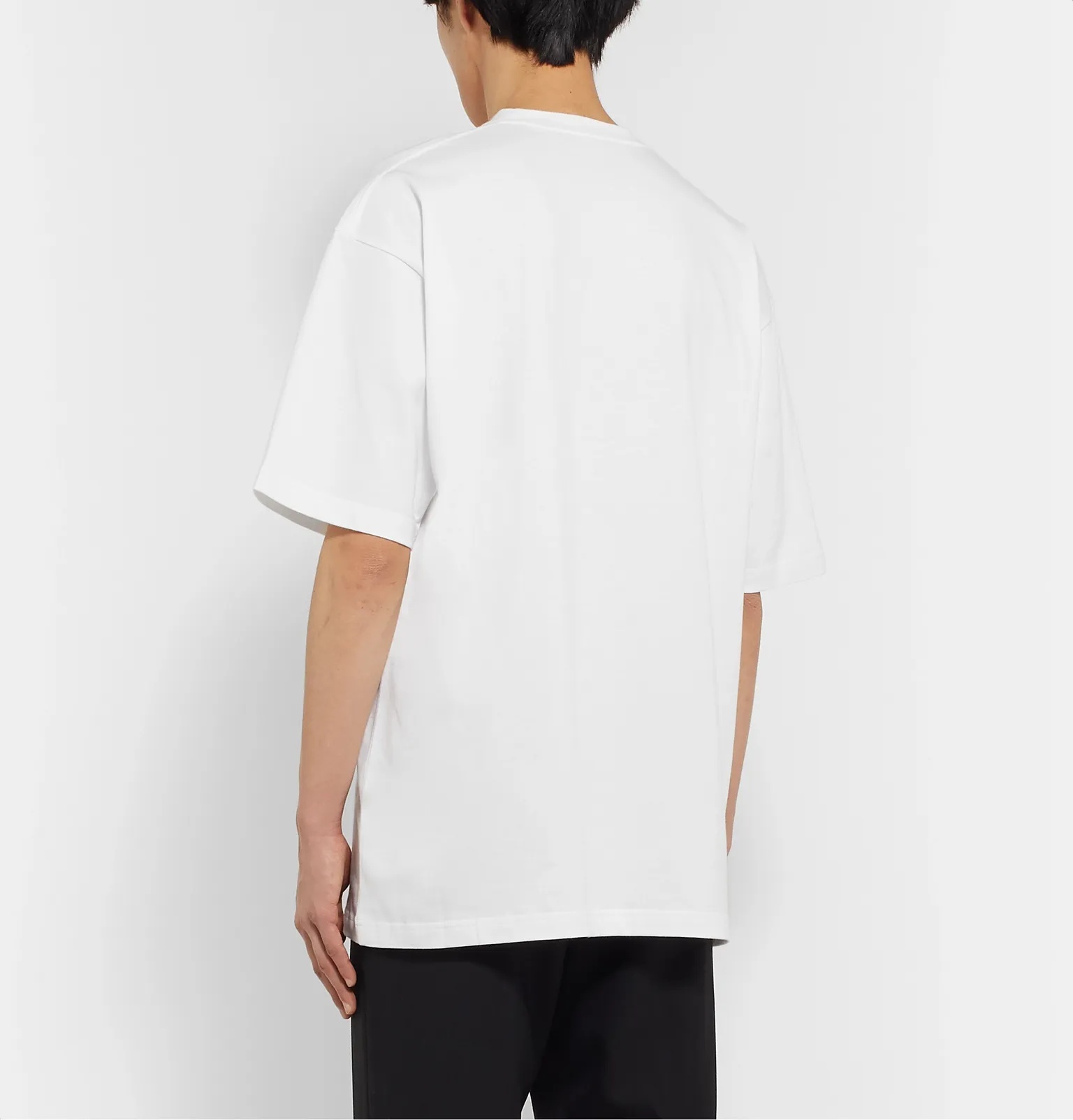 Oversized Logo-Print Cotton-Jersey T-Shirt - 5