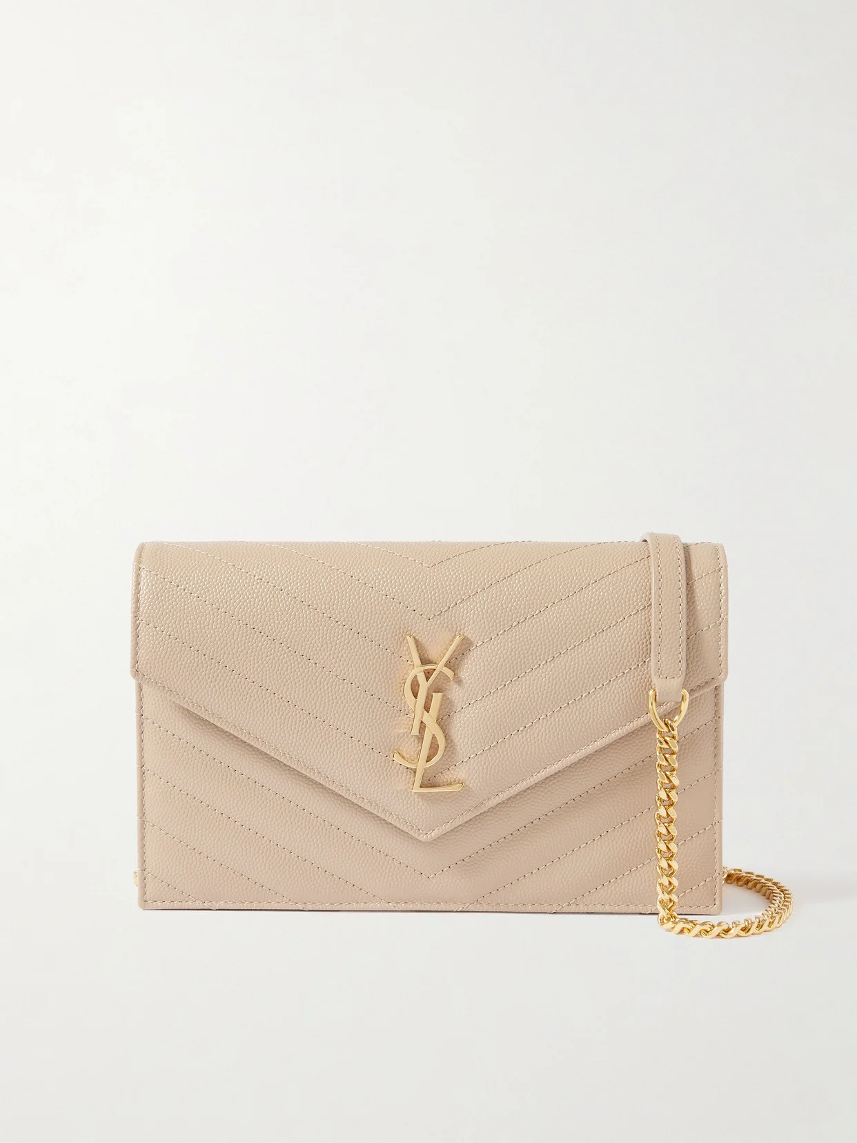 Cassandre Quilted Full-grain Leather Shoulder Bag - 1