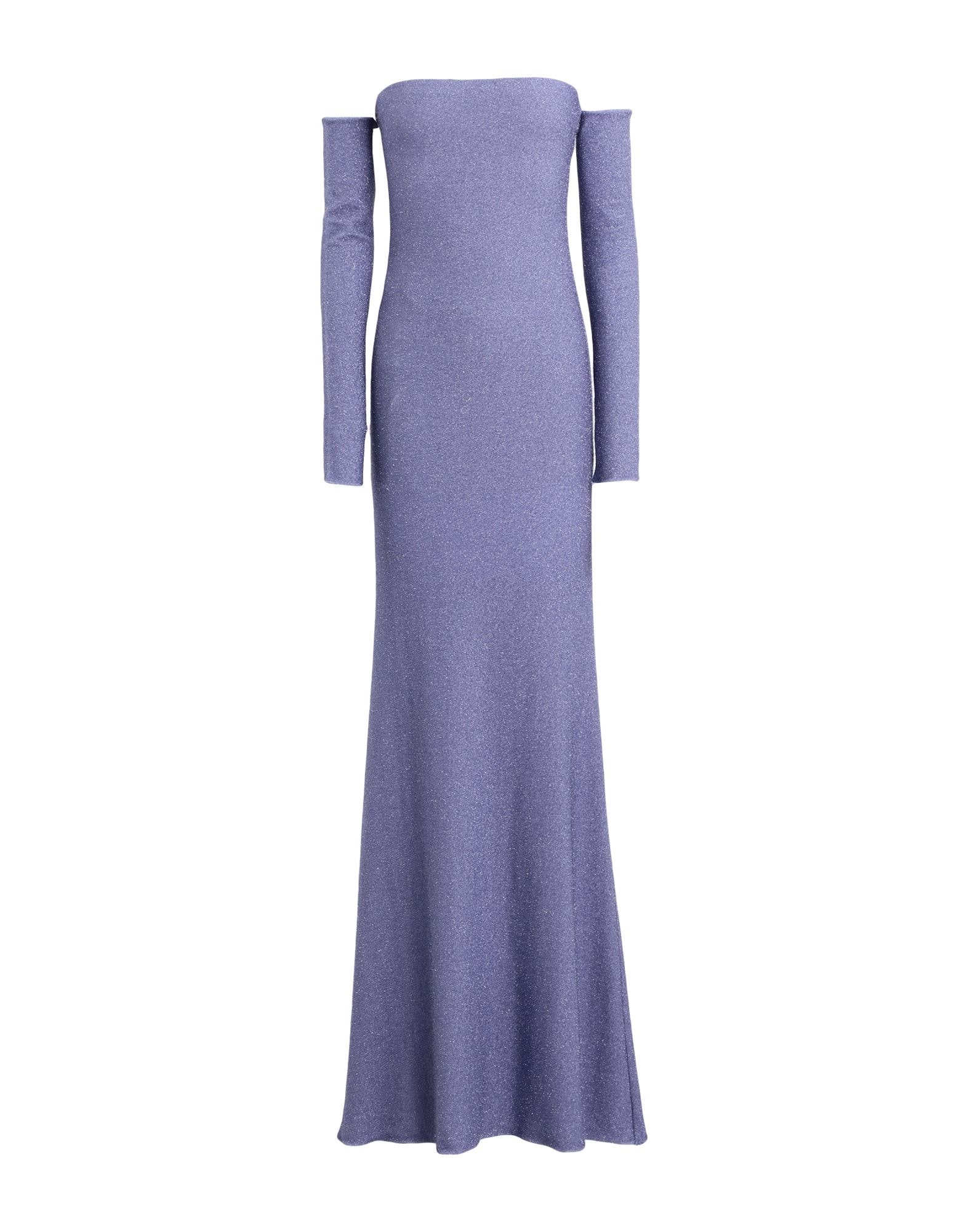 Light purple Women's Long Dress - 1